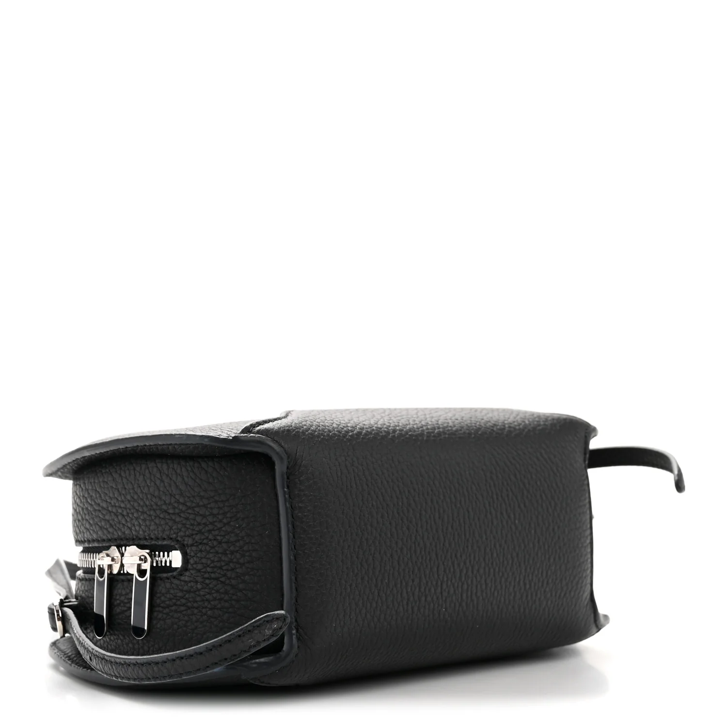 Grained Calfskin Sesia Crossbody Black - Image 10