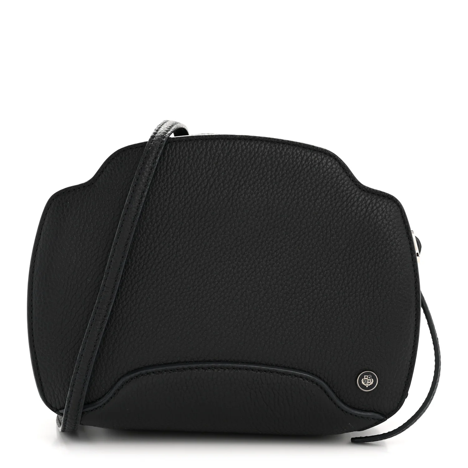 Grained Calfskin Sesia Crossbody Black - Image 2