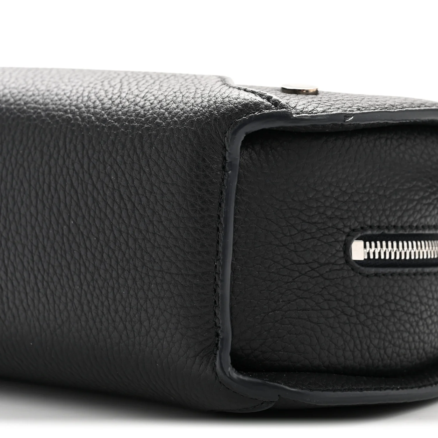 Grained Calfskin Sesia Crossbody Black - Image 24