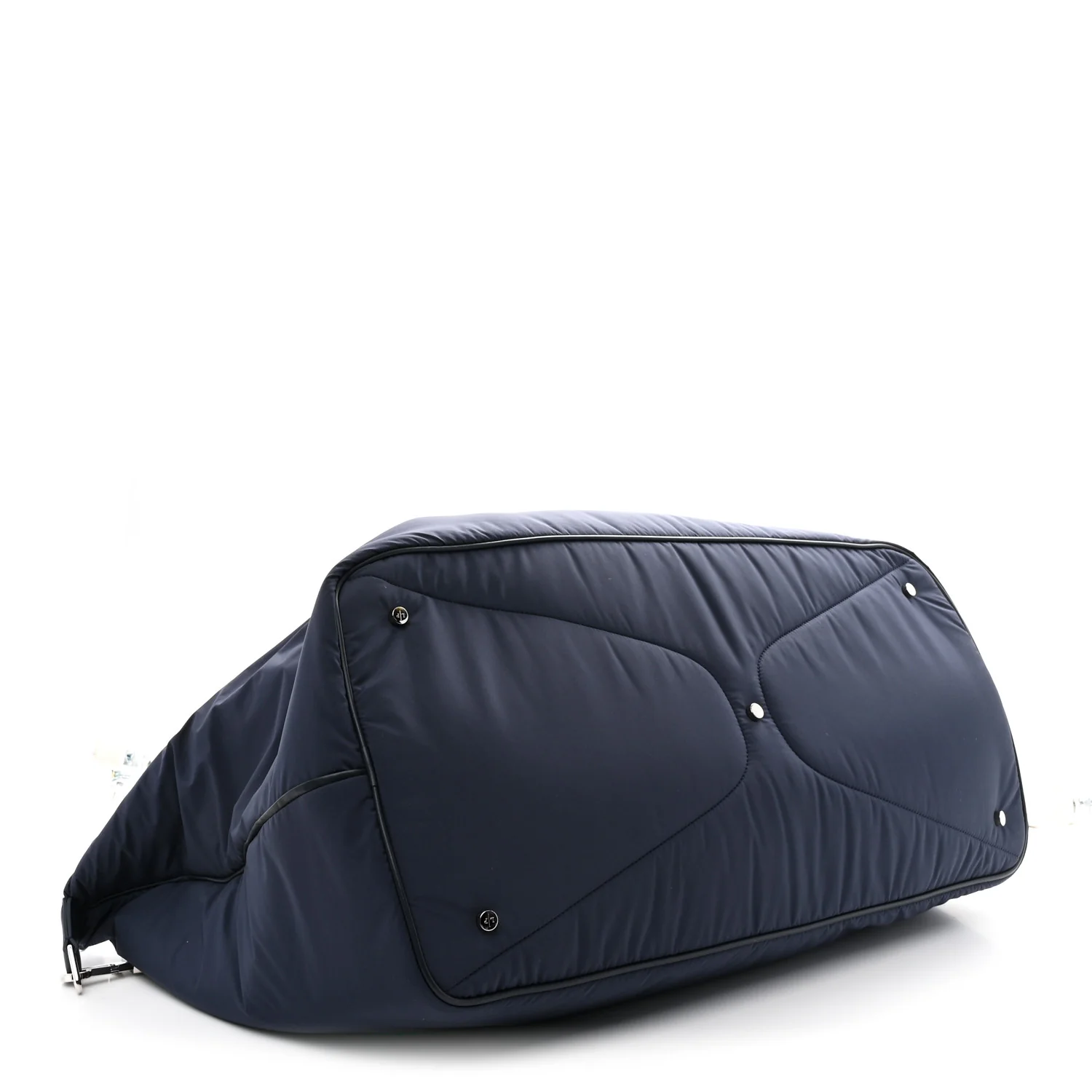 Nylon Voyager Wind Grande Duffle Bag Navy - Image 3