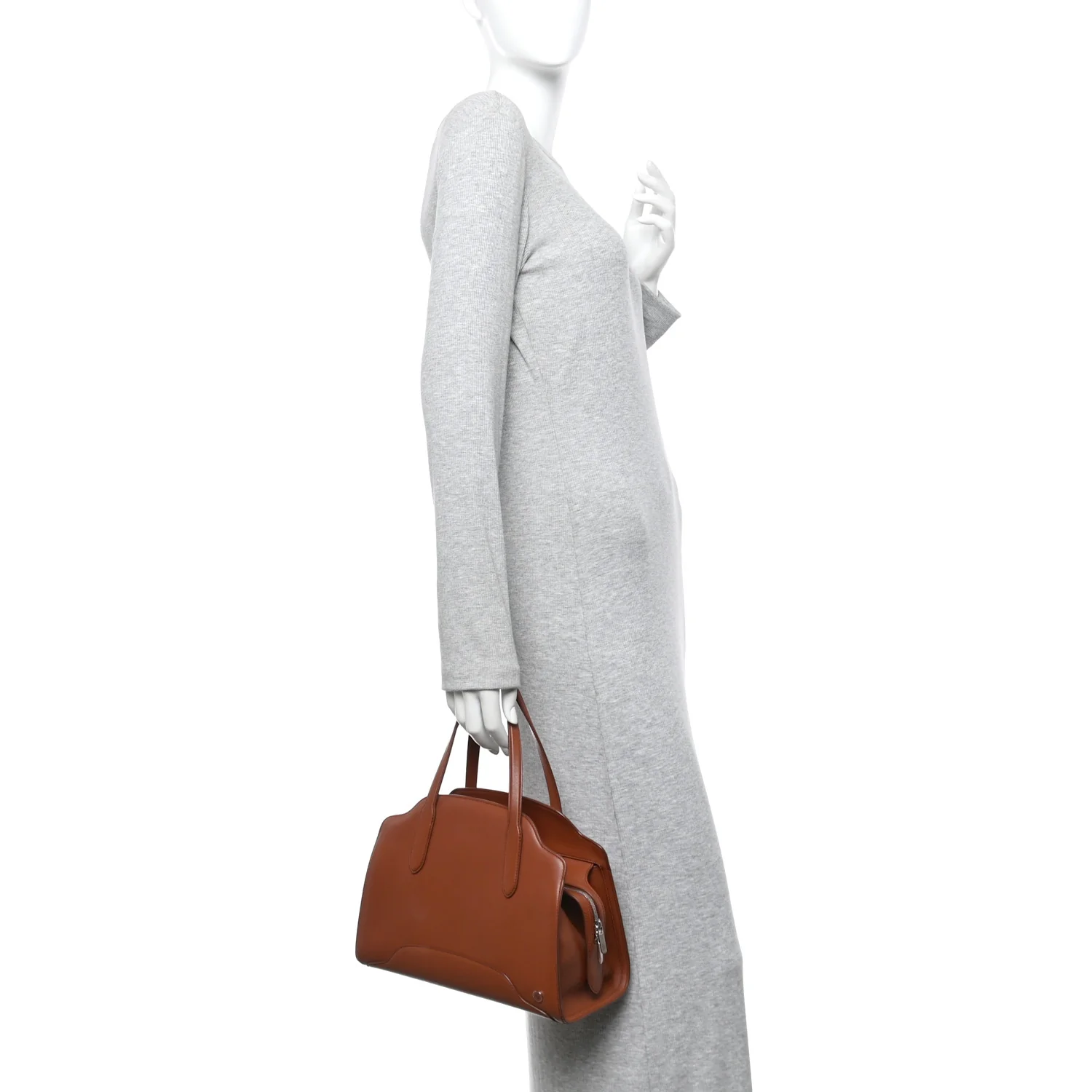 Smooth Calfskin Medium Sesia Kummel - Image 2