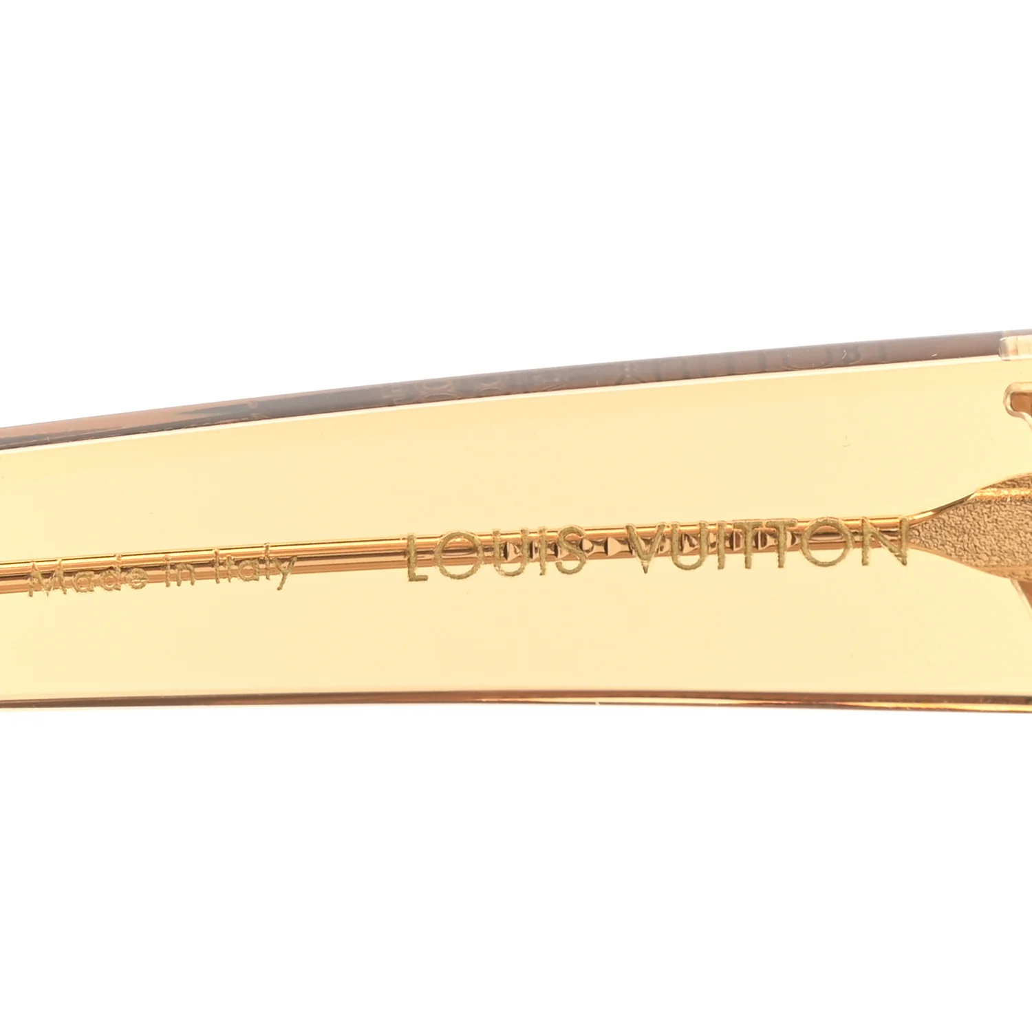 Acetate 1.1 Evidence Sunglasses Z1979W Transparent Gold - Image 5