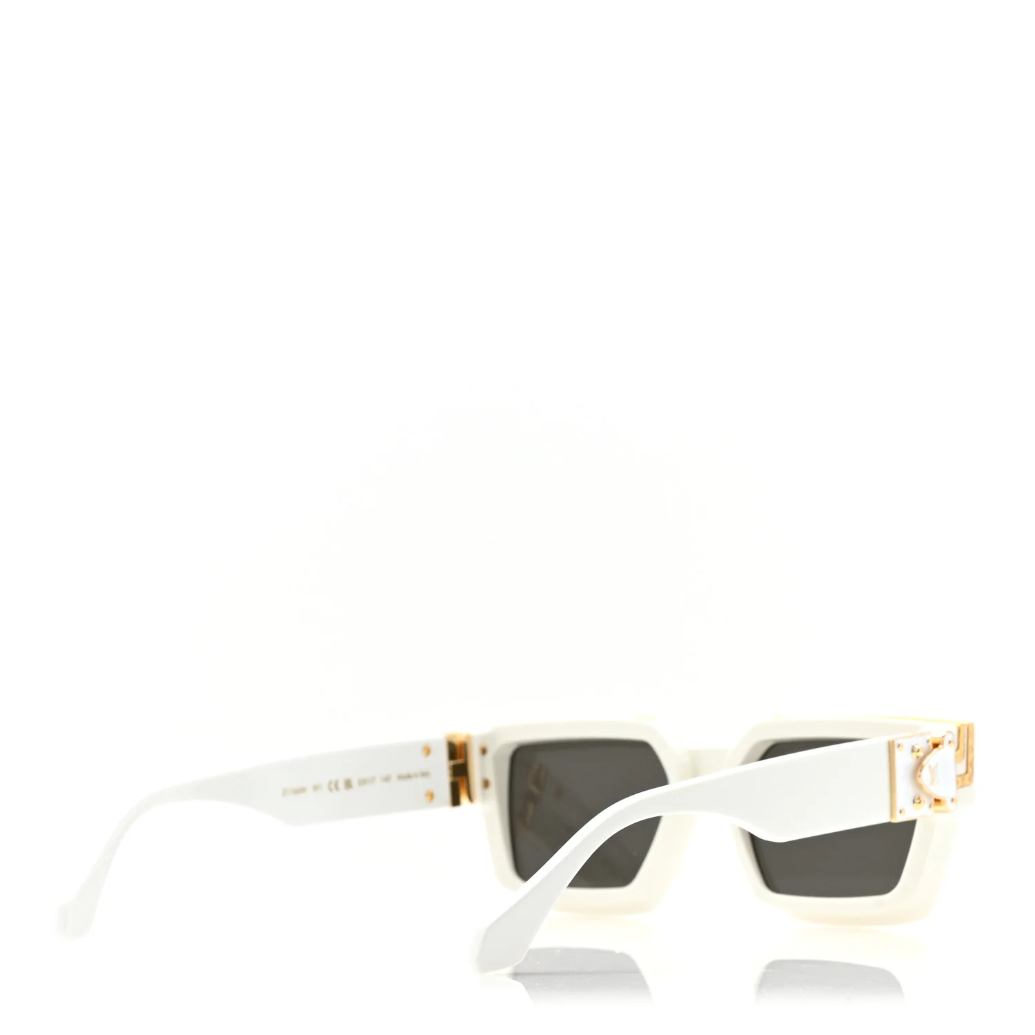 Acetate 1.1 Millionaires Z1166W Sunglasses White - Image 4