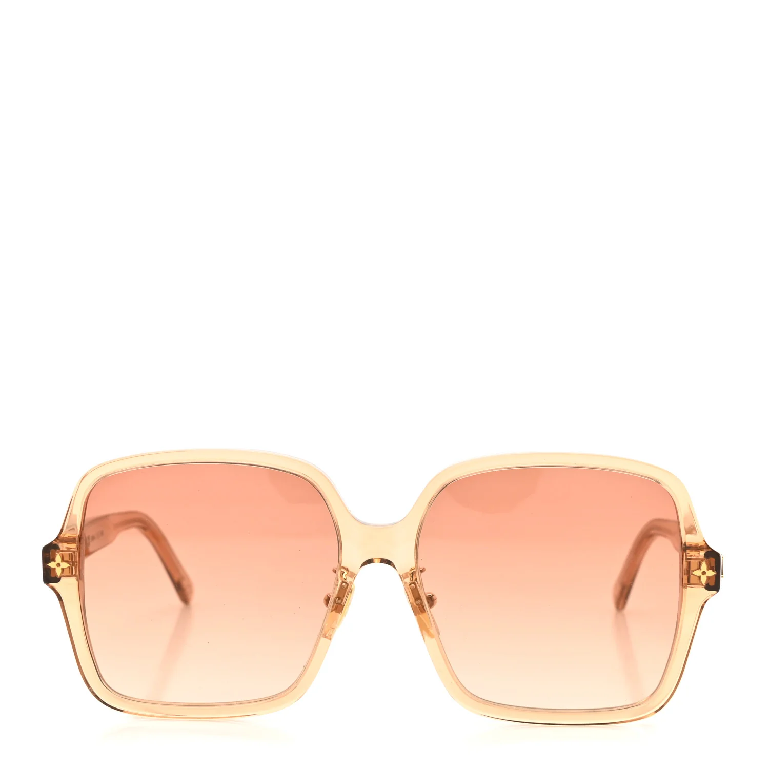 Acetate Aura Square Sunglasses Z3045E Ambre - Image 2