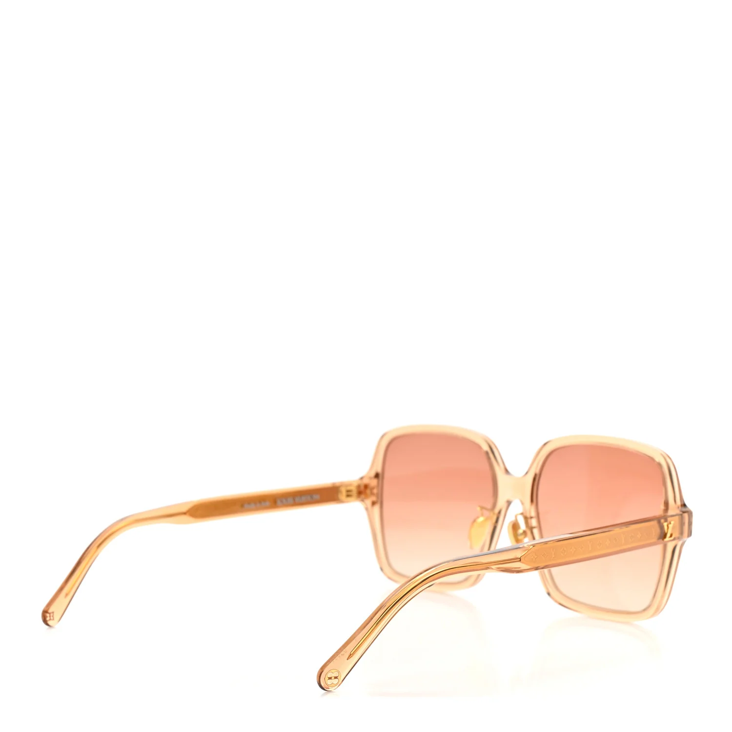Acetate Aura Square Sunglasses Z3045E Ambre - Image 4