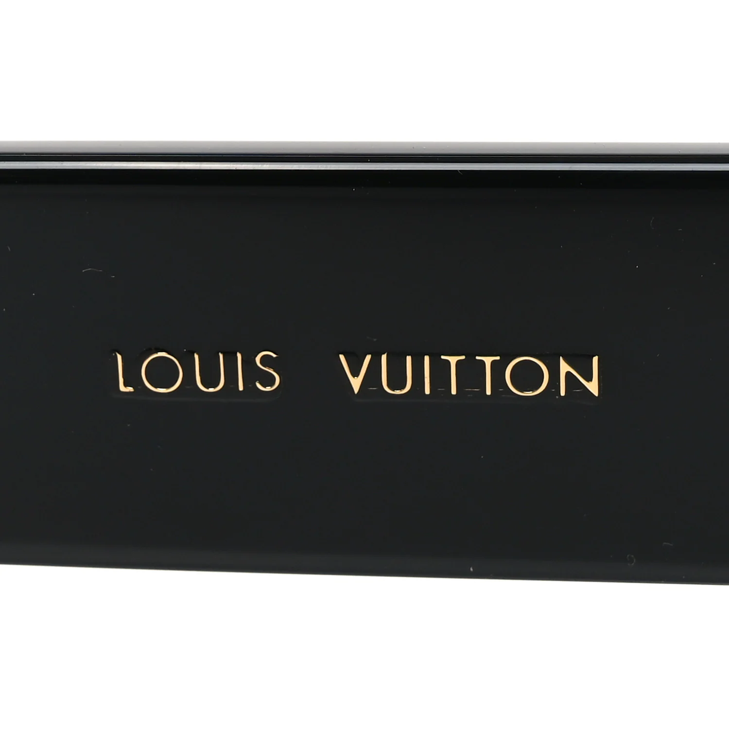 Acetate LV Circle Cat Eye Sunglasses Z2109W Black - Image 5