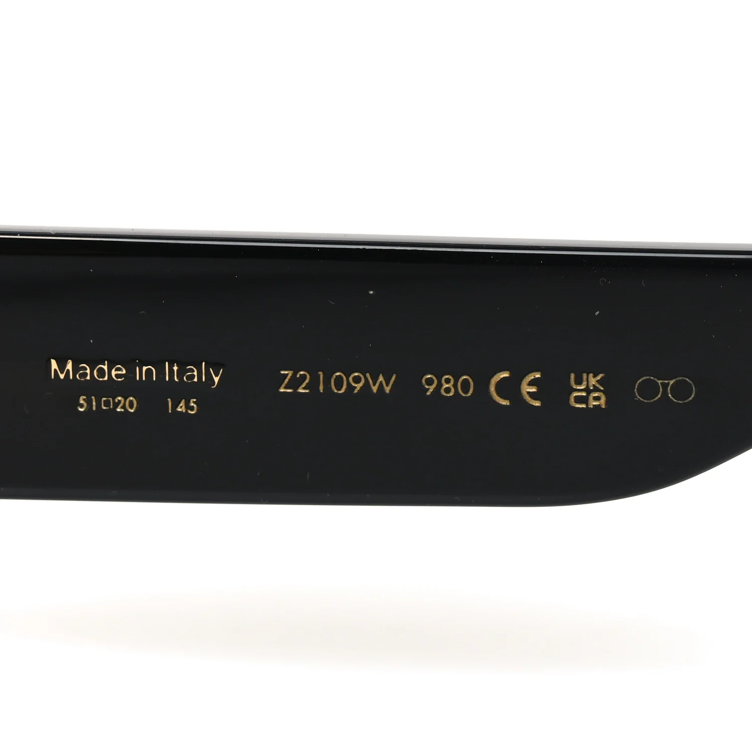 Acetate LV Circle Cat Eye Sunglasses Z2109W Black - Image 6