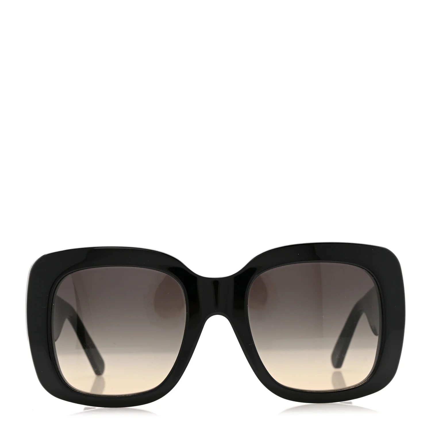Acetate LV Empreinte Square Sunglasses Z1611E Black - Image 2