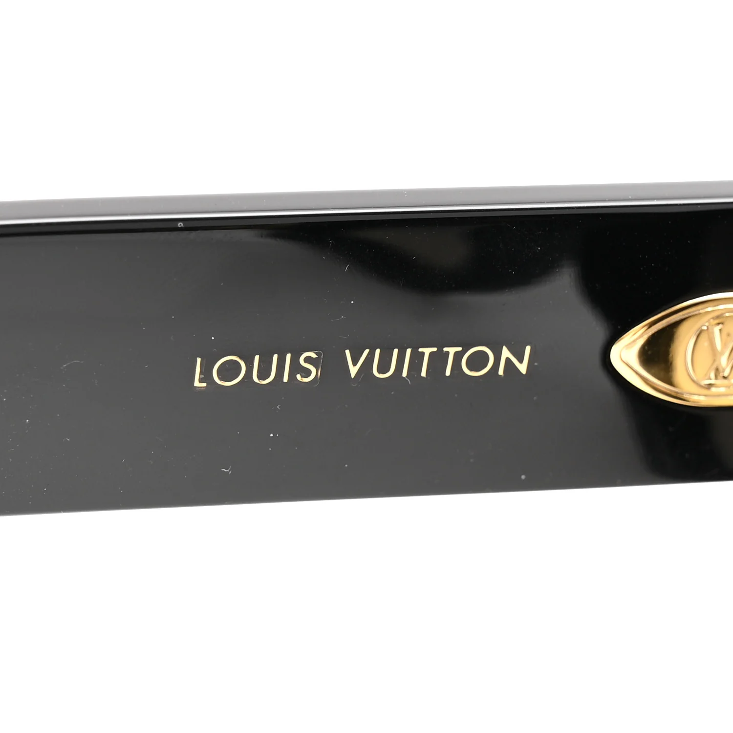 Acetate LV Empreinte Square Sunglasses Z1611E Black - Image 5