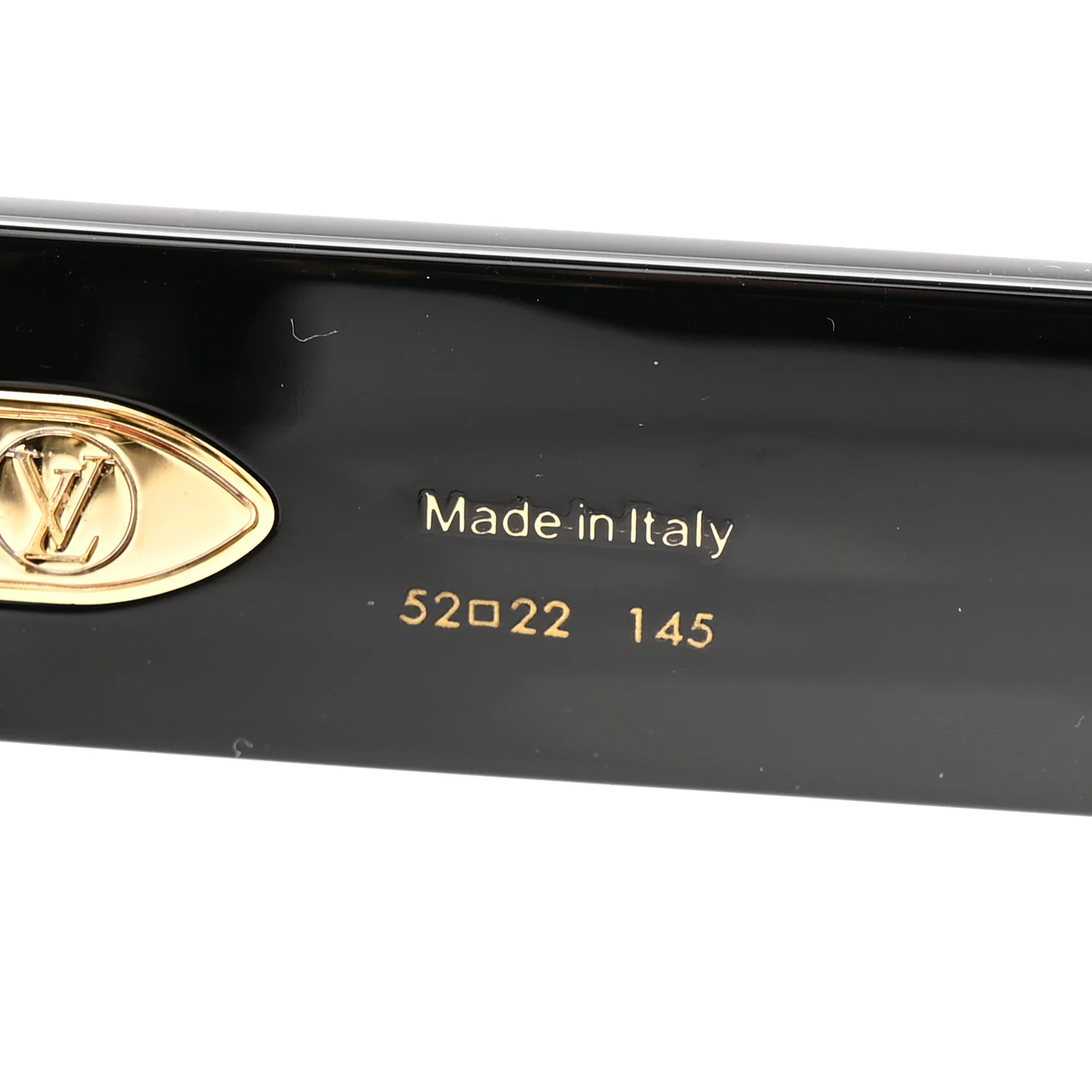 Acetate LV Empreinte Square Sunglasses Z1611E Black - Image 6