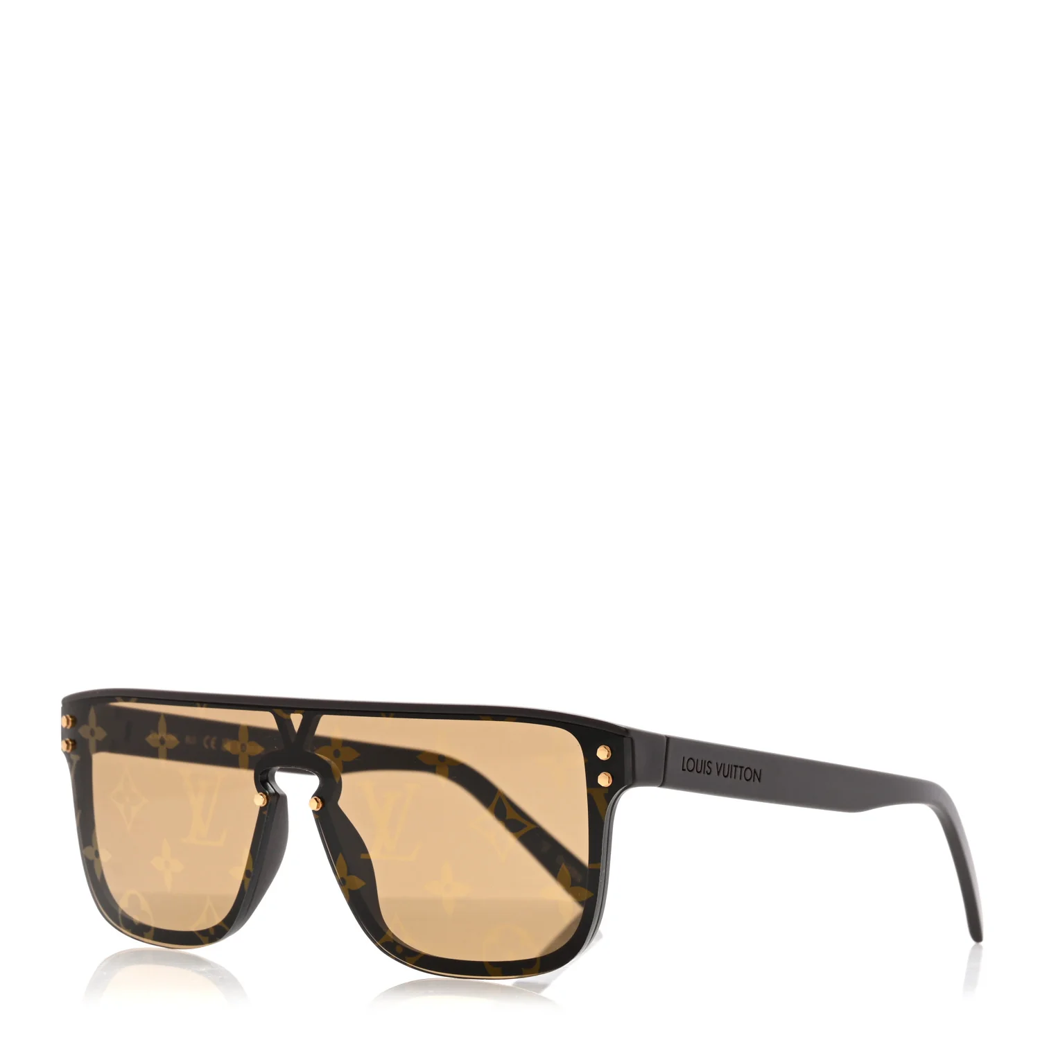 Acetate LV Waimea Square Sunglasses Z1485W Brown