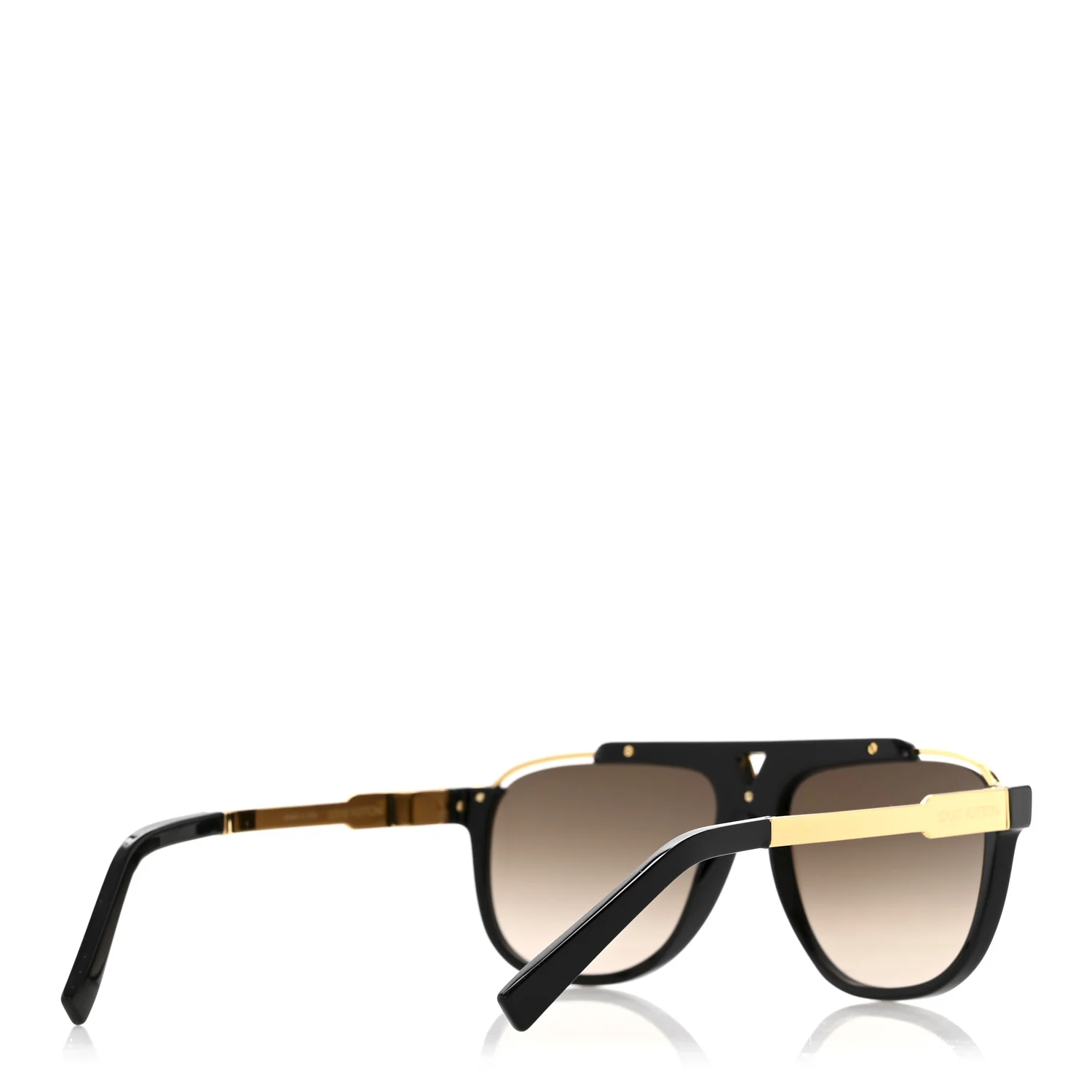 Acetate Mascot Sunglasses Z0936W Black - Image 4
