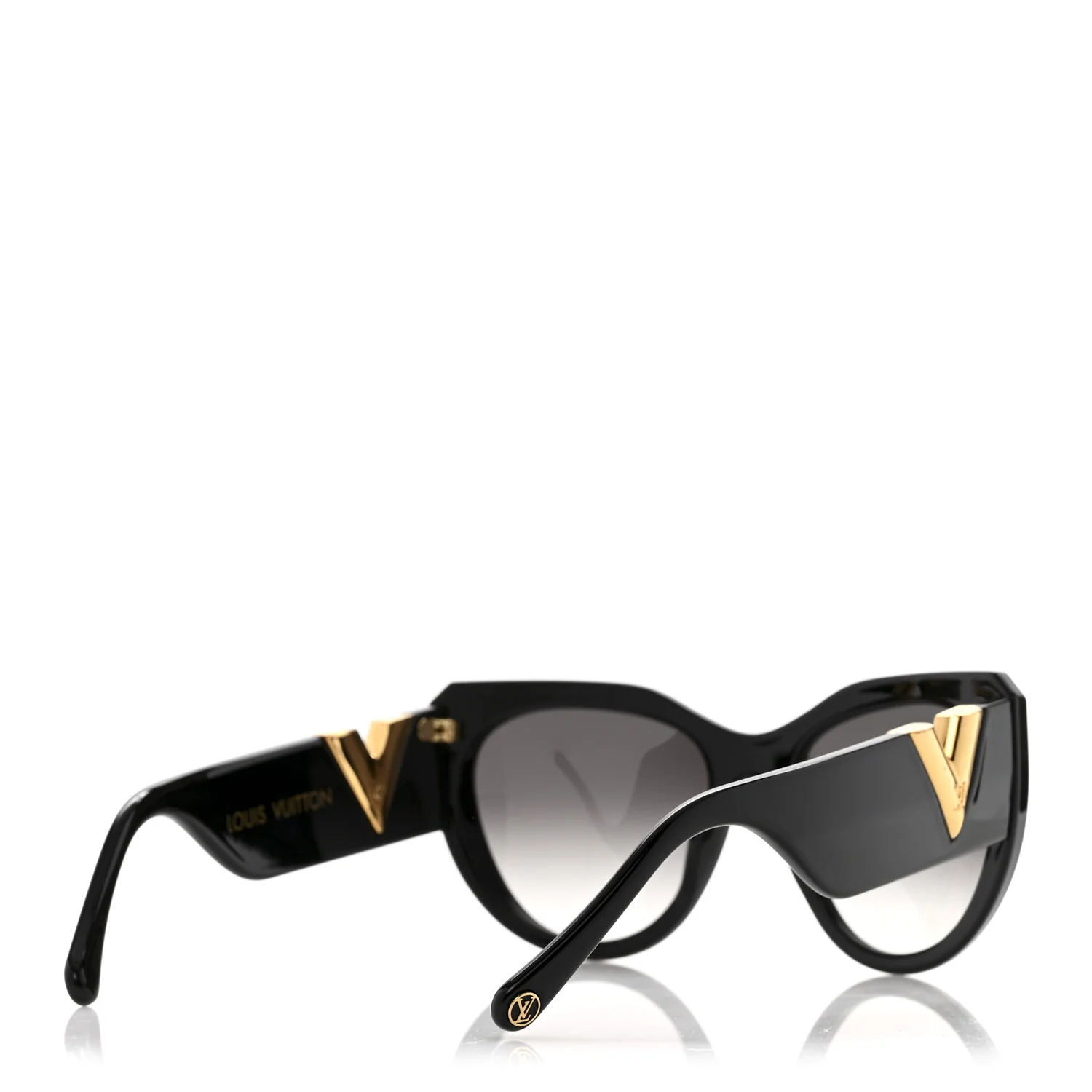 Acetate My Fair Lady Sunglasses Z1254W Black - Image 4