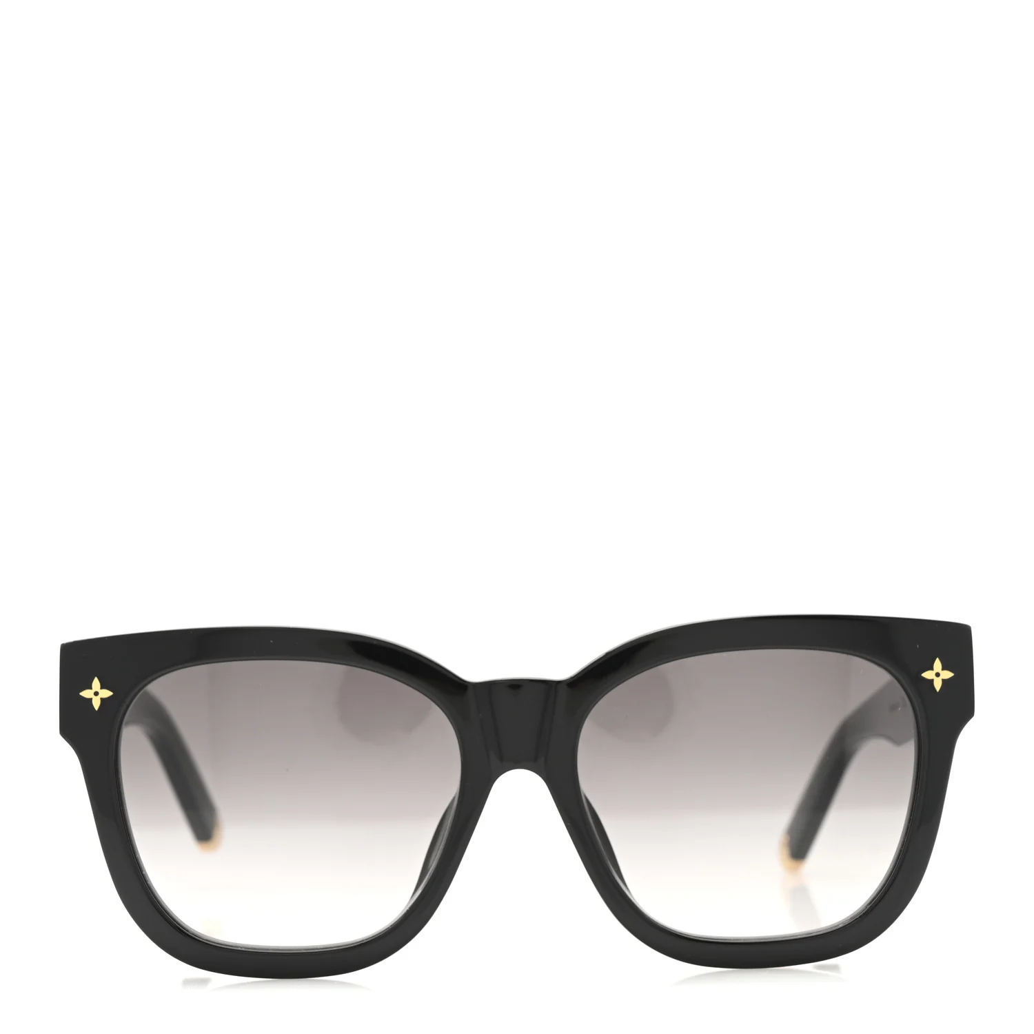 Acetate My Monogram Square Sunglasses Z1523E Black - Image 2