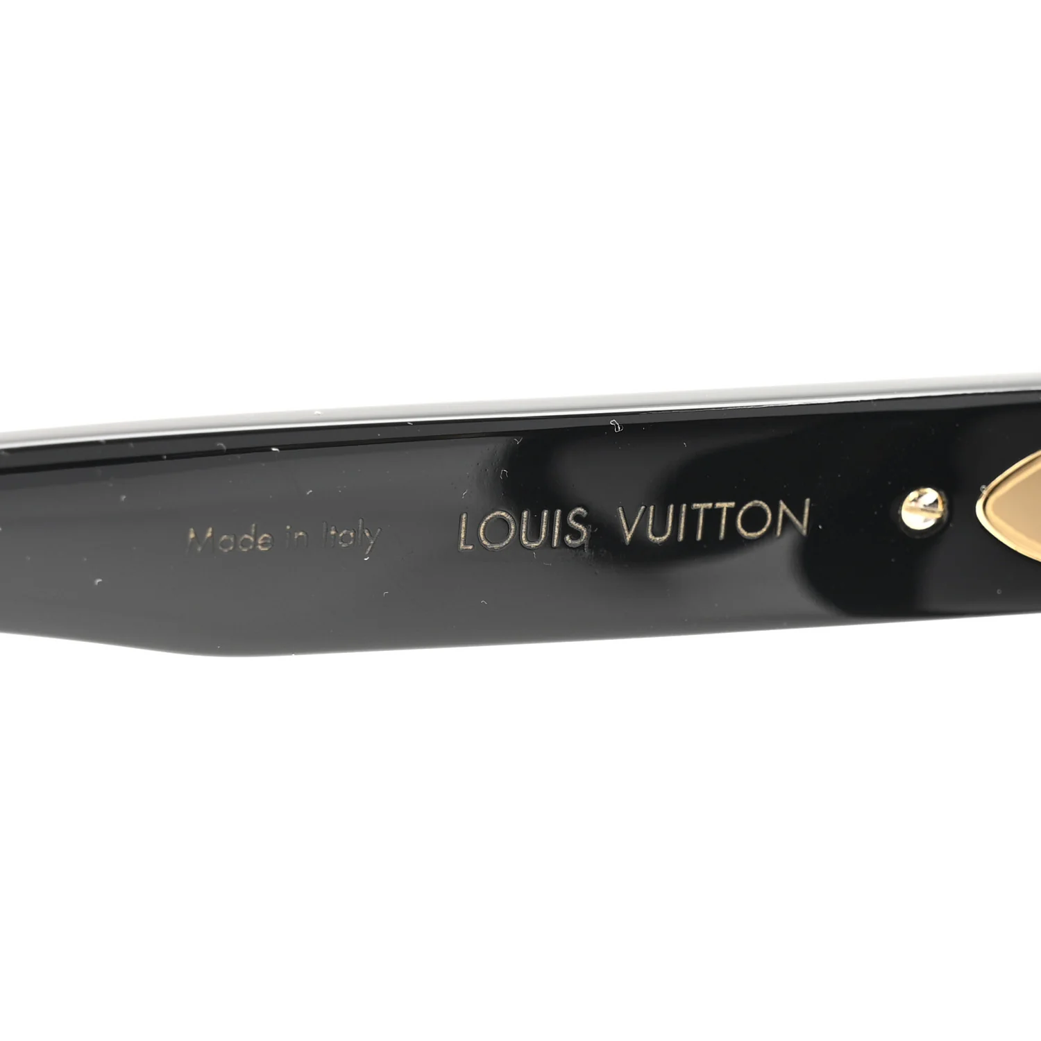 Acetate My Monogram Square Sunglasses Z1523E Black - Image 5