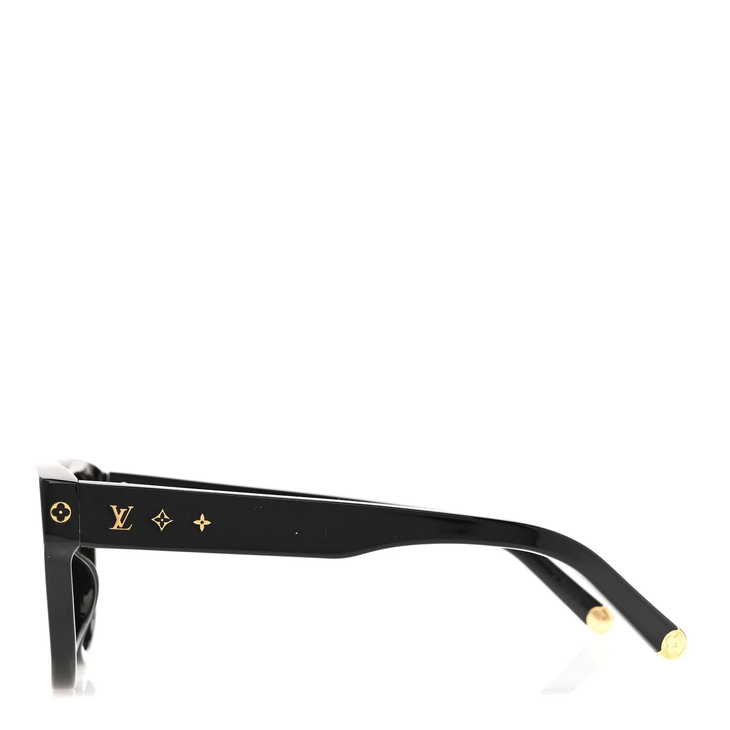 Acetate My Monogram Square Sunglasses Z1526E Black - Image 3