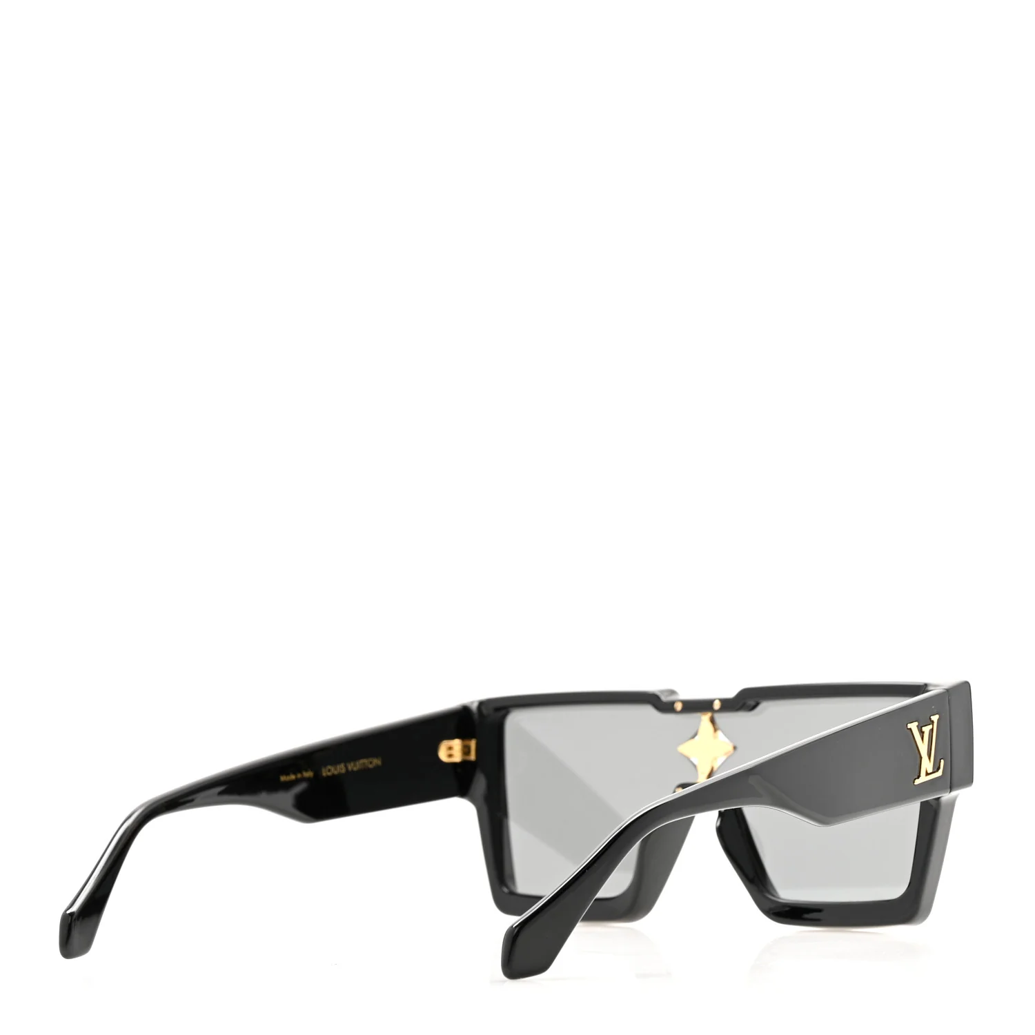Acetate Swarovski Crystal Cyclone Sunglasses Z1578E Black - Image 8