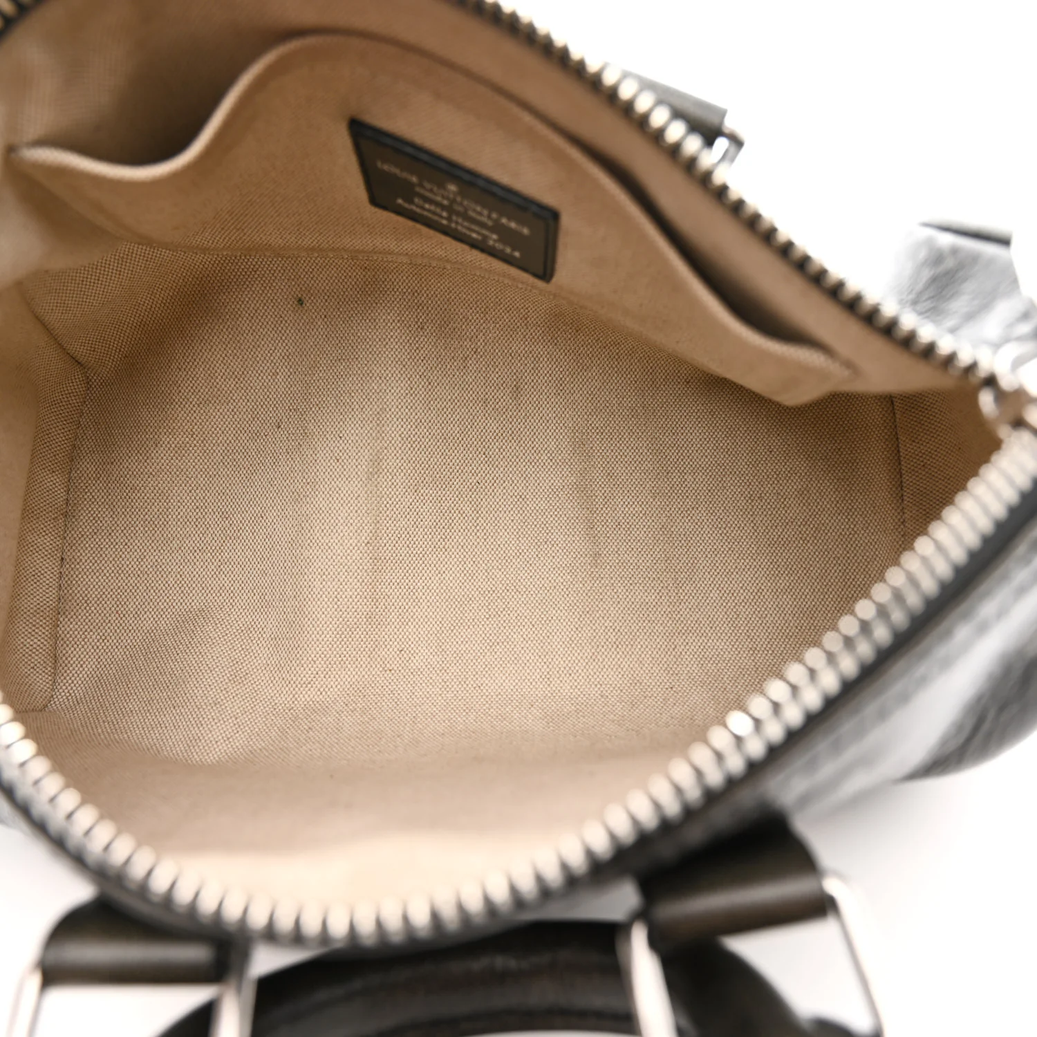Brushed Monogram Eclipse Keepall Bandouliere 25 - Image 6