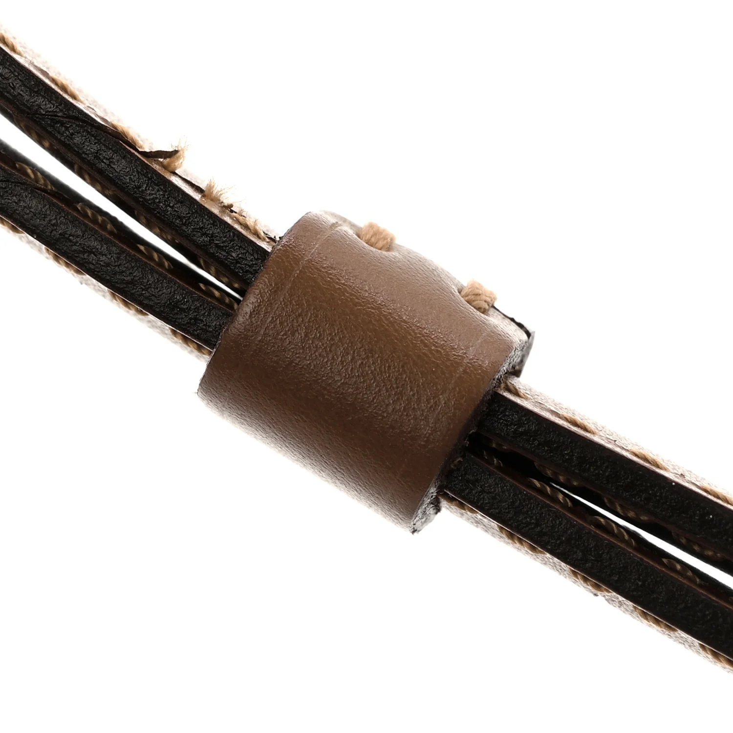 Calfskin 16mm Adjustable Shoulder Strap Brown Brown - Image 5