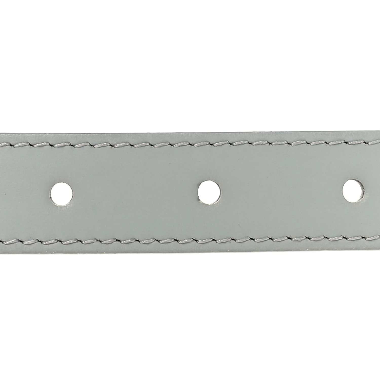 Calfskin Adjustable Keepall Bandouliere Shoulder Strap Grey - Image 3