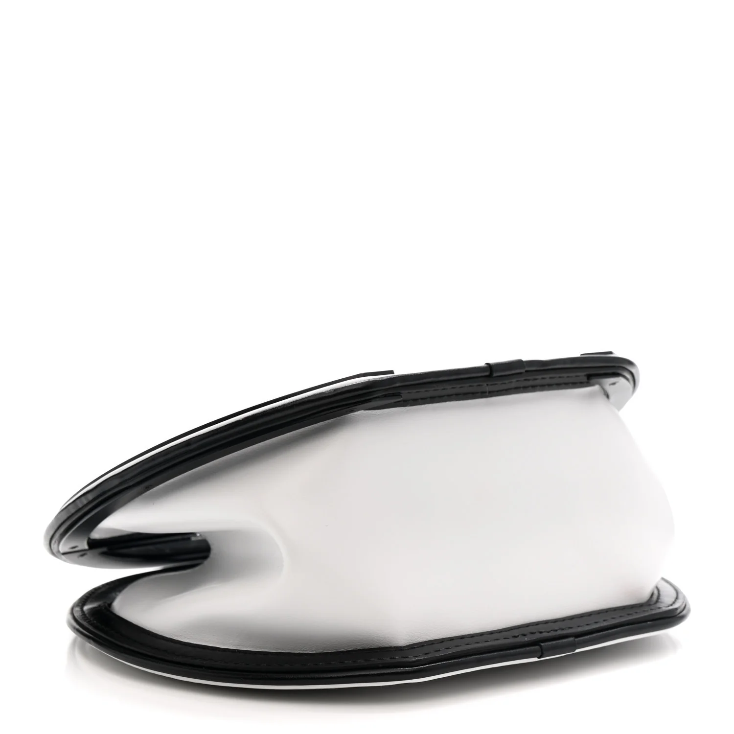 Calfskin Around Me PM White Black - Image 4