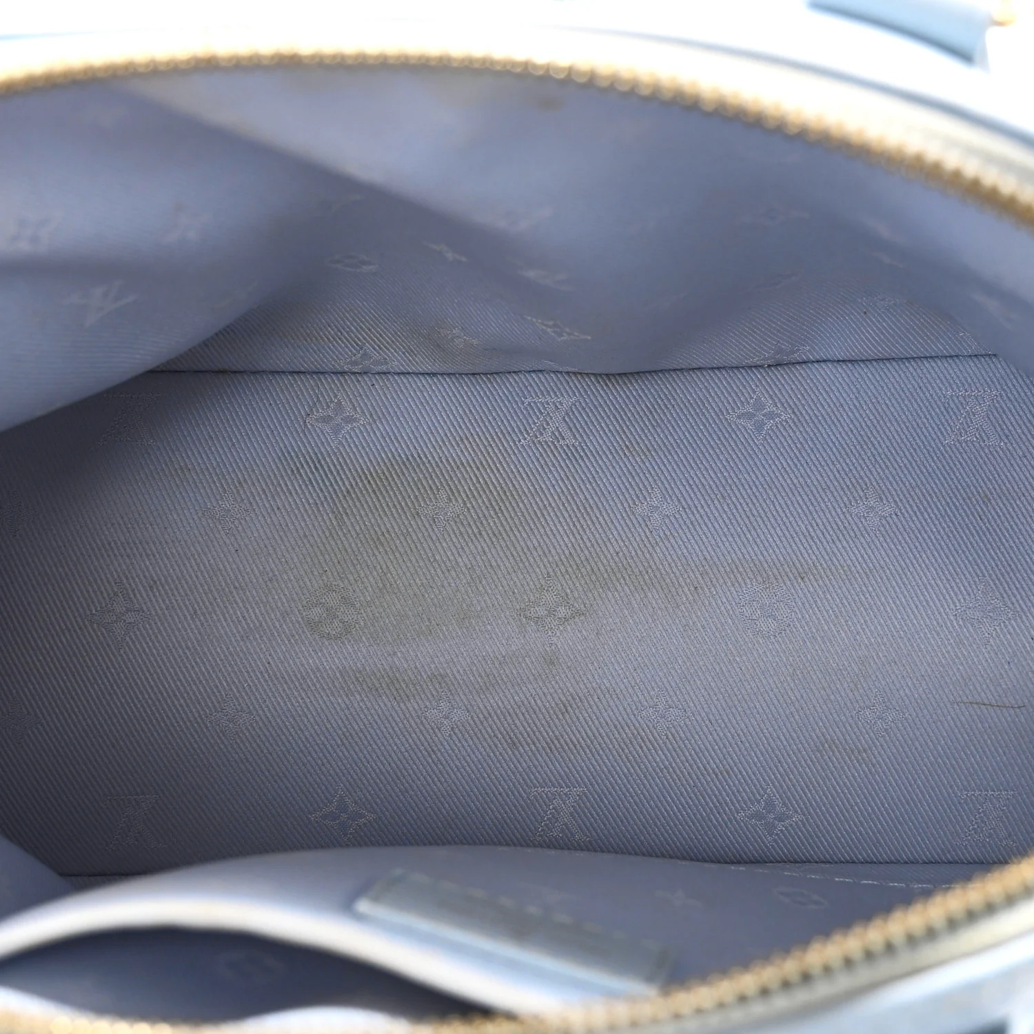 Calfskin Bubblegram Alma BB Ice Blue - Image 5
