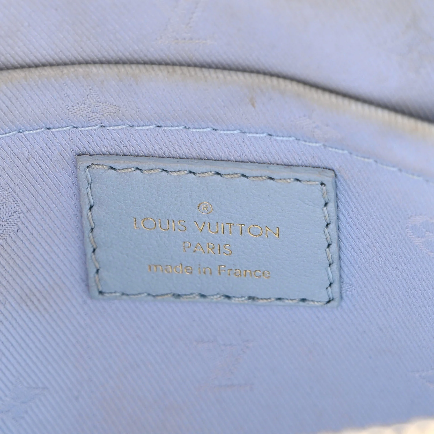 Calfskin Bubblegram Alma BB Ice Blue - Image 6