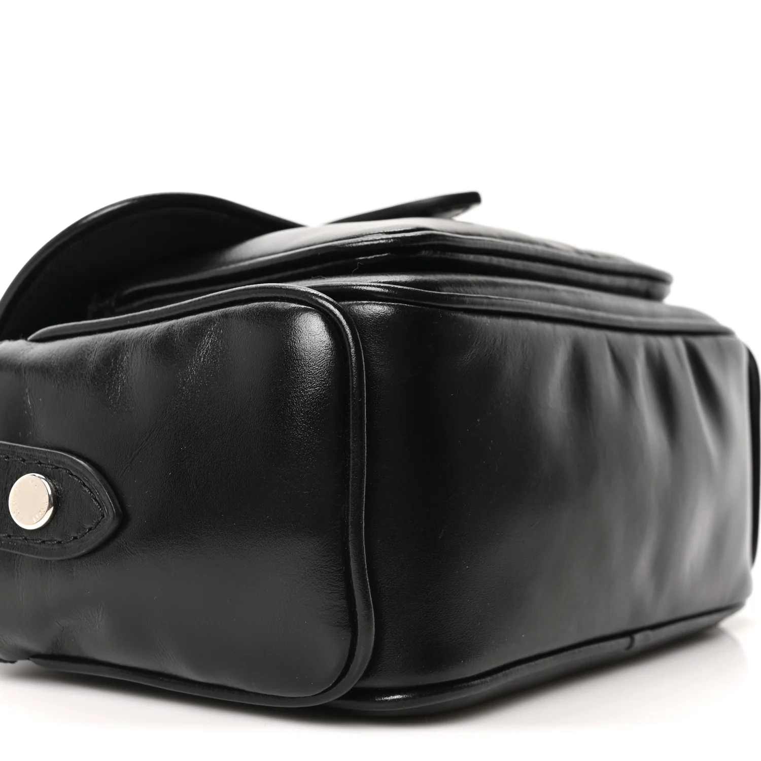 Calfskin Cargo Wearable Wallet Black - Image 8