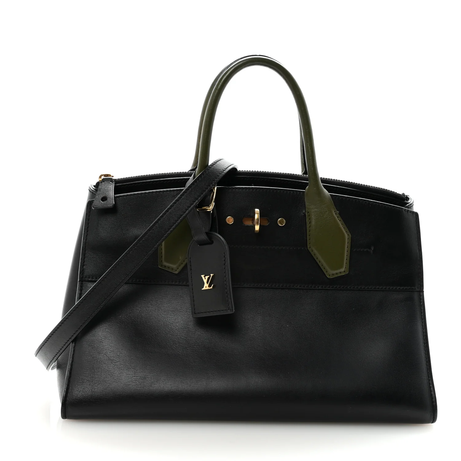 Calfskin City Steamer EW Kaki Blue Black