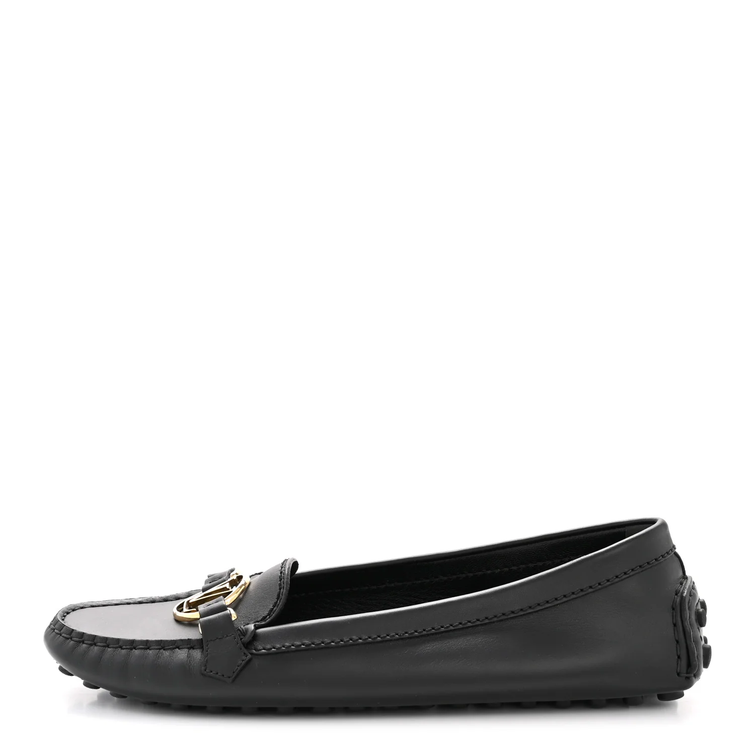 Calfskin Dauphine Loafers 40 Black