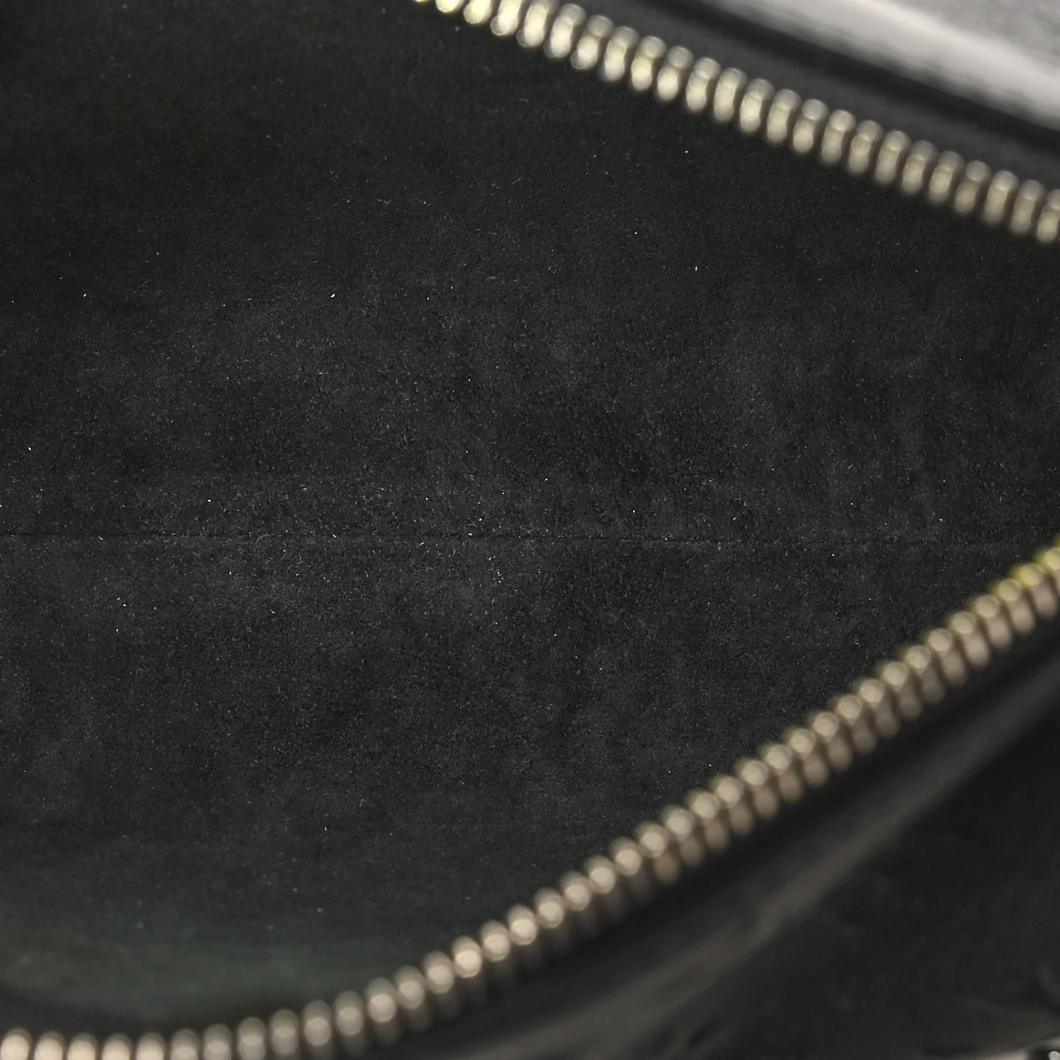 Calfskin Debossed Monogram Side Trunk Black - Image 5