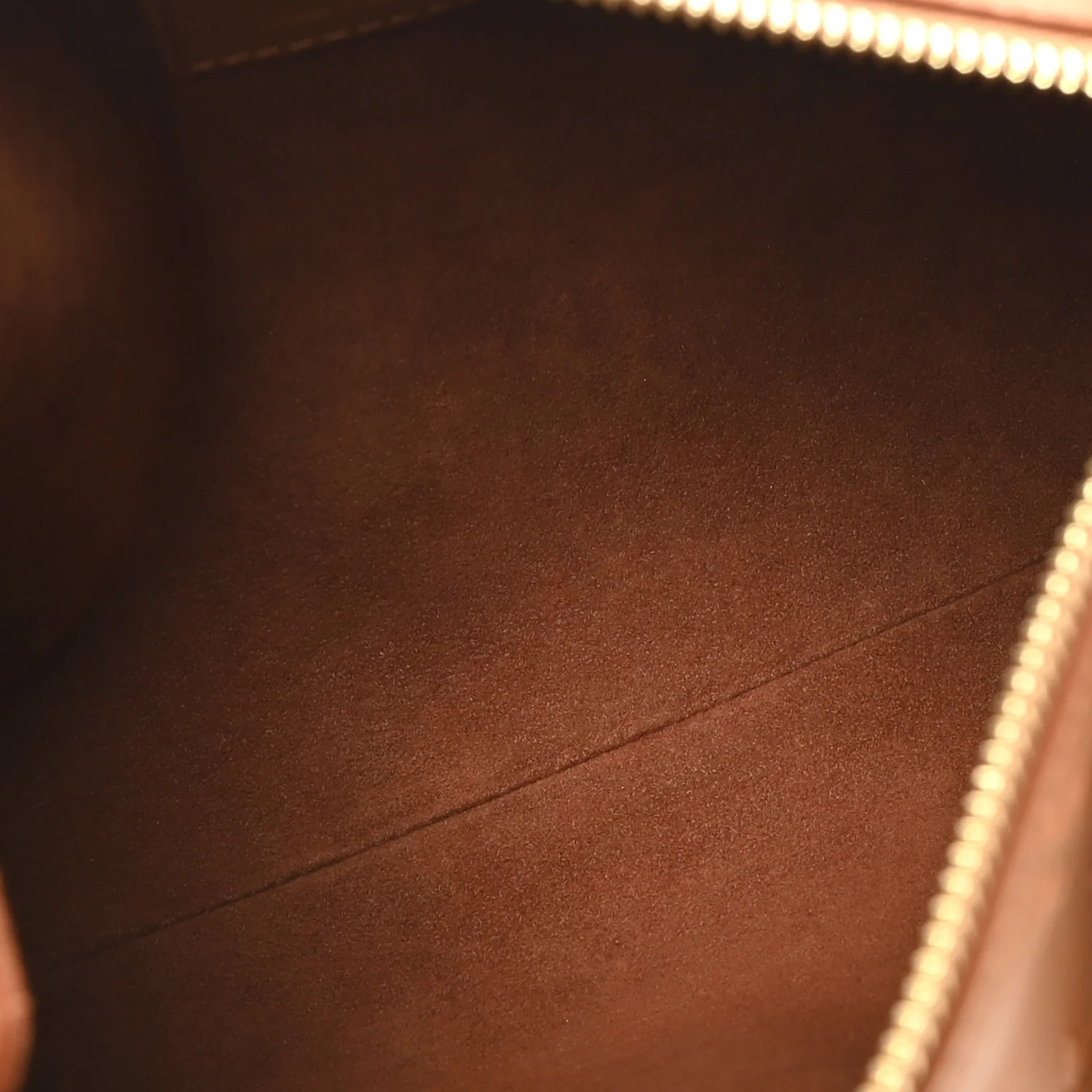 Calfskin Debossed Monogram Side Trunk Tan - Image 5