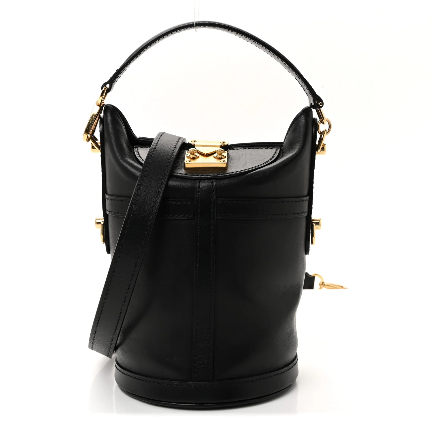 Calfskin Duffle Bag Black
