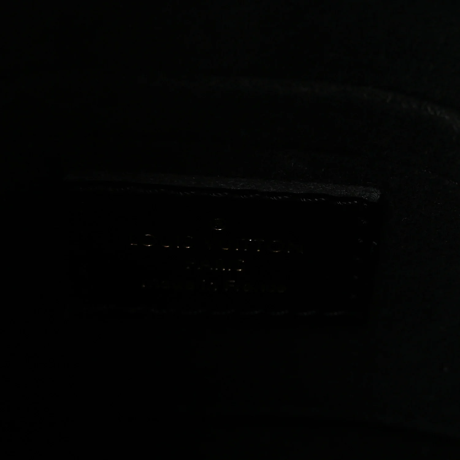 Calfskin Duffle Bag Black - Image 6