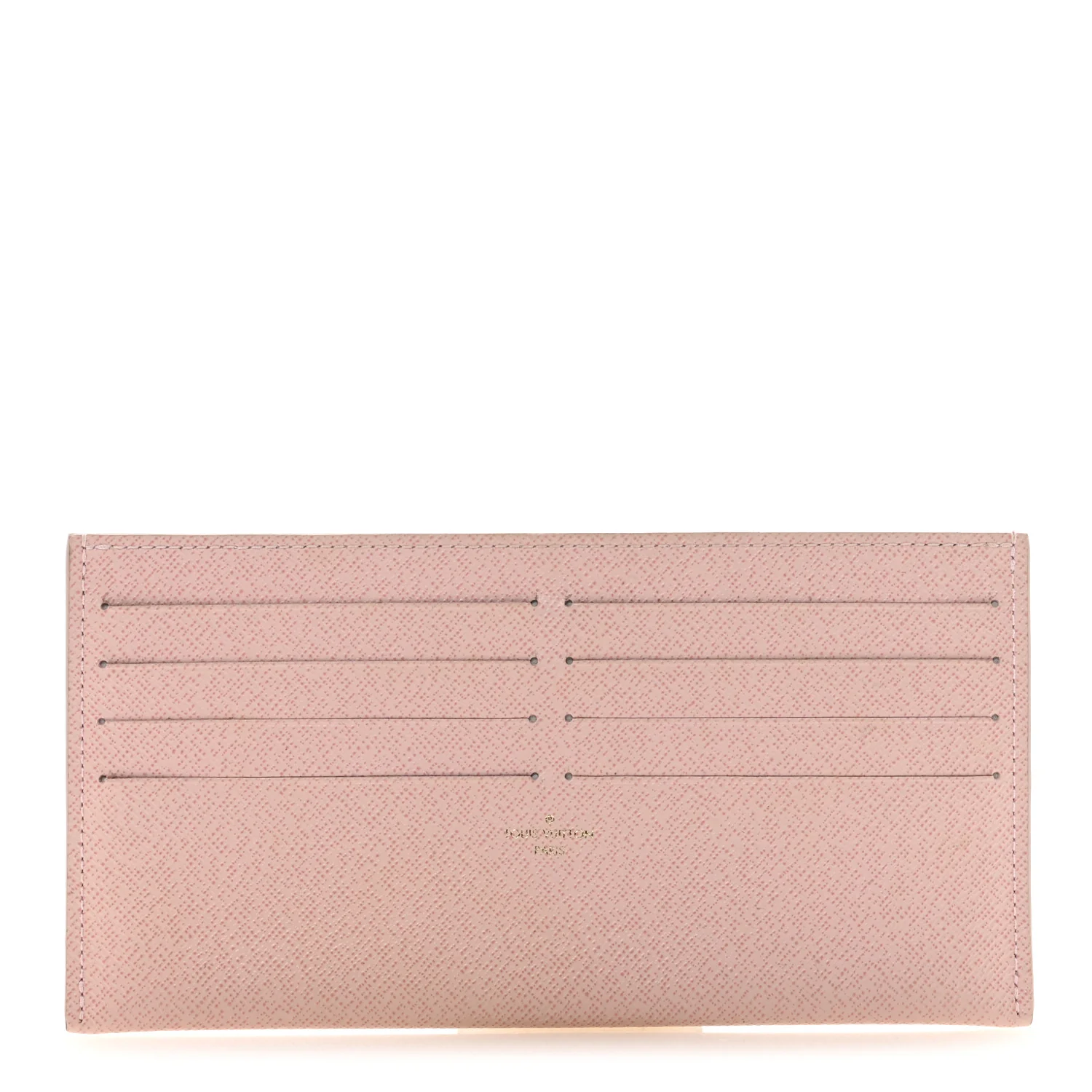 Calfskin Felicie Card Holder Insert Rose Ballerine