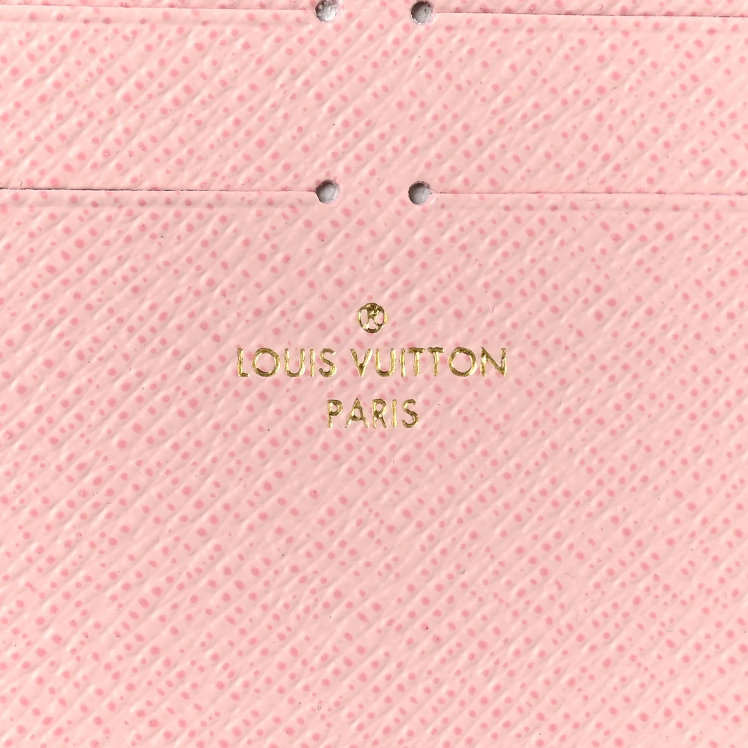Calfskin Felicie Card Holder Insert Rose Ballerine - Image 6