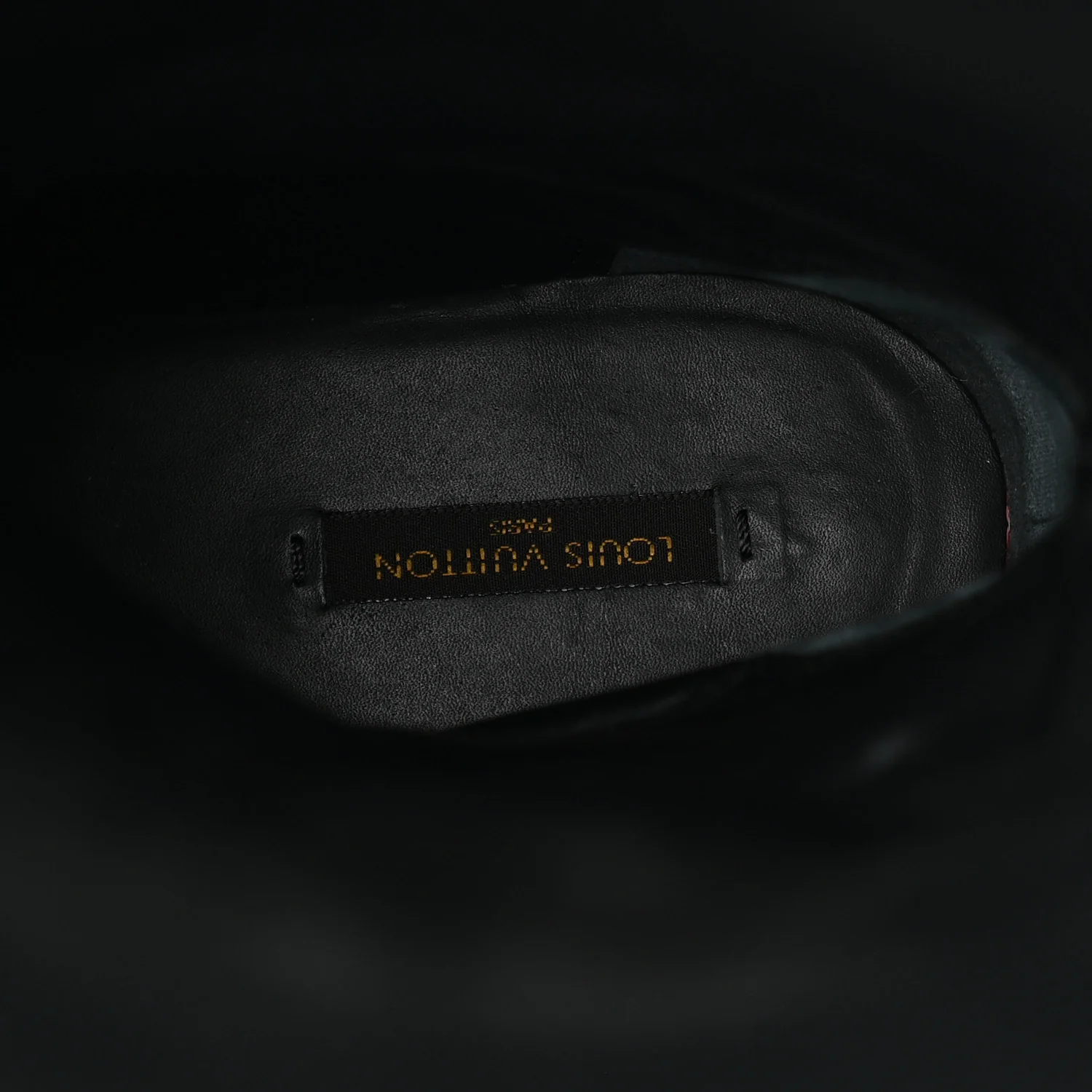 Calfskin Heritage Flat High Boots 38.5 Black - Image 7