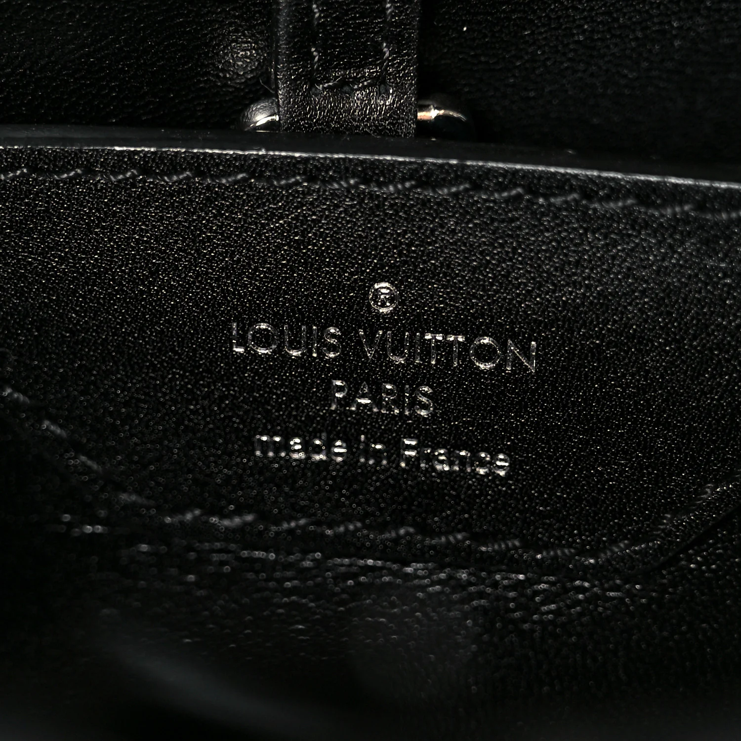 Calfskin Karung Beaded Shanghai Skyline Capucines BB Black - Image 6