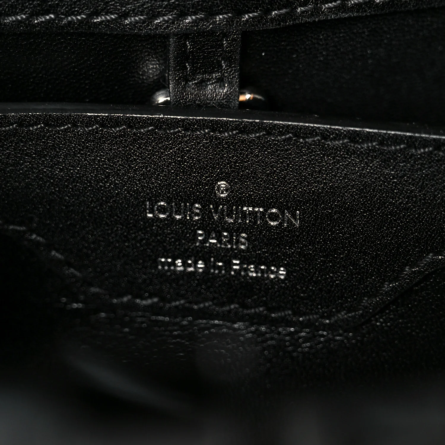 Calfskin Karung Beaded Shanghai Skyline Capucines BB Black - Image 7