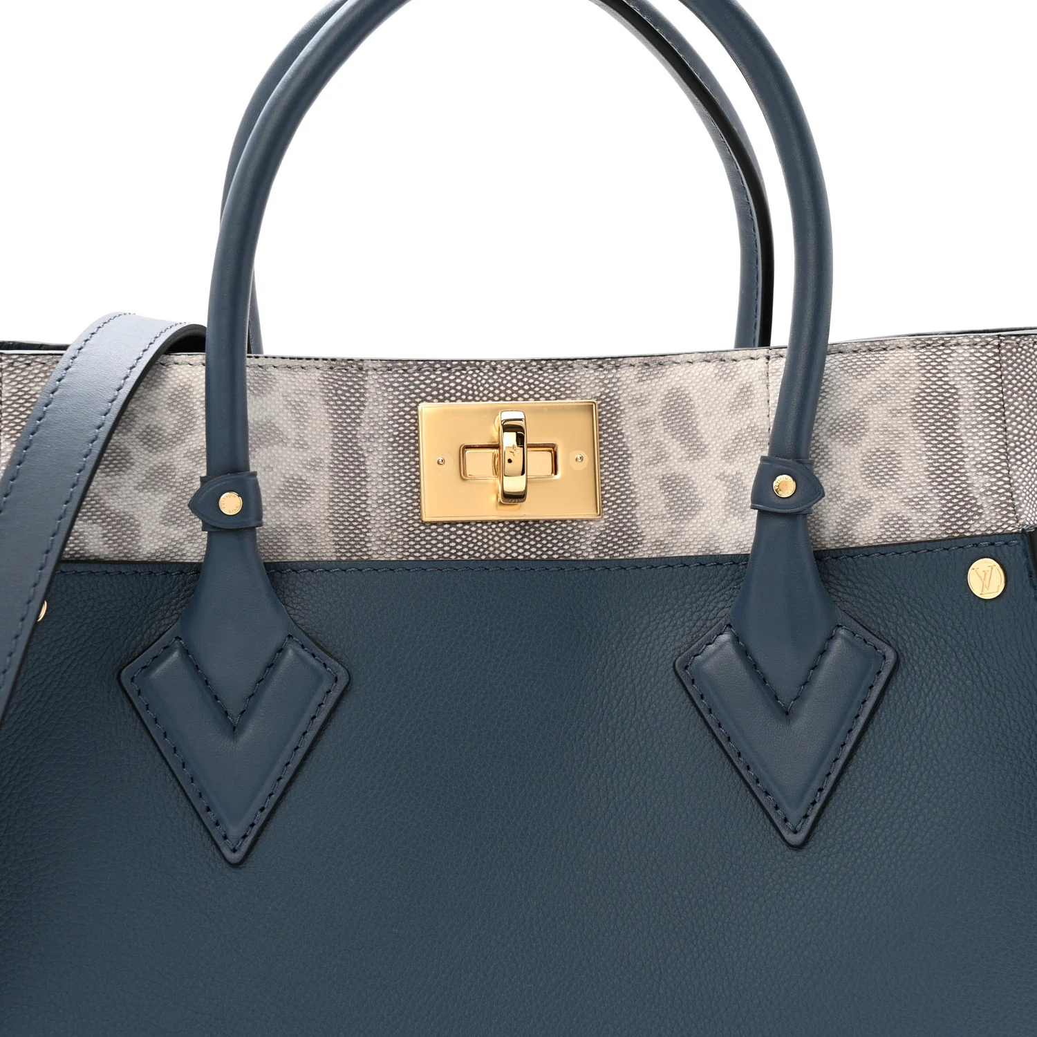 Calfskin Karung Monogram On My Side MM - Image 7