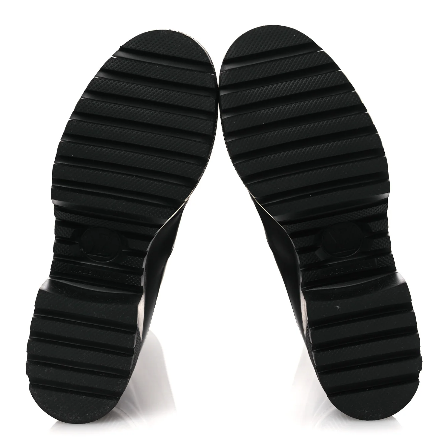 Calfskin Laureate Platform High Boots 36 Black - Image 7