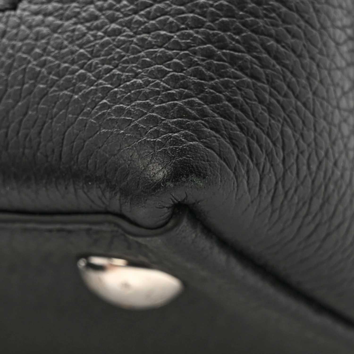 Calfskin Lockme Ever Mini Black - Image 10