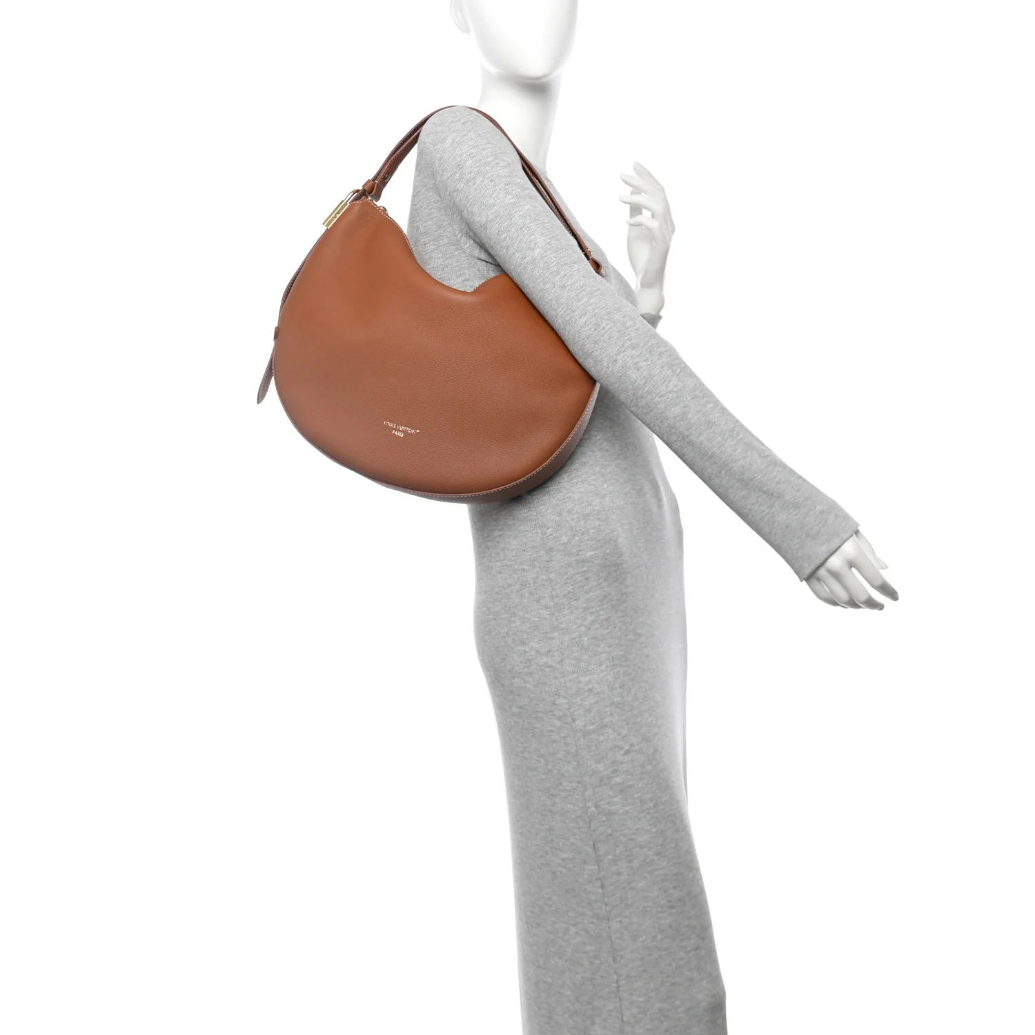 Calfskin Low Key Cookie MM Cognac - Image 2