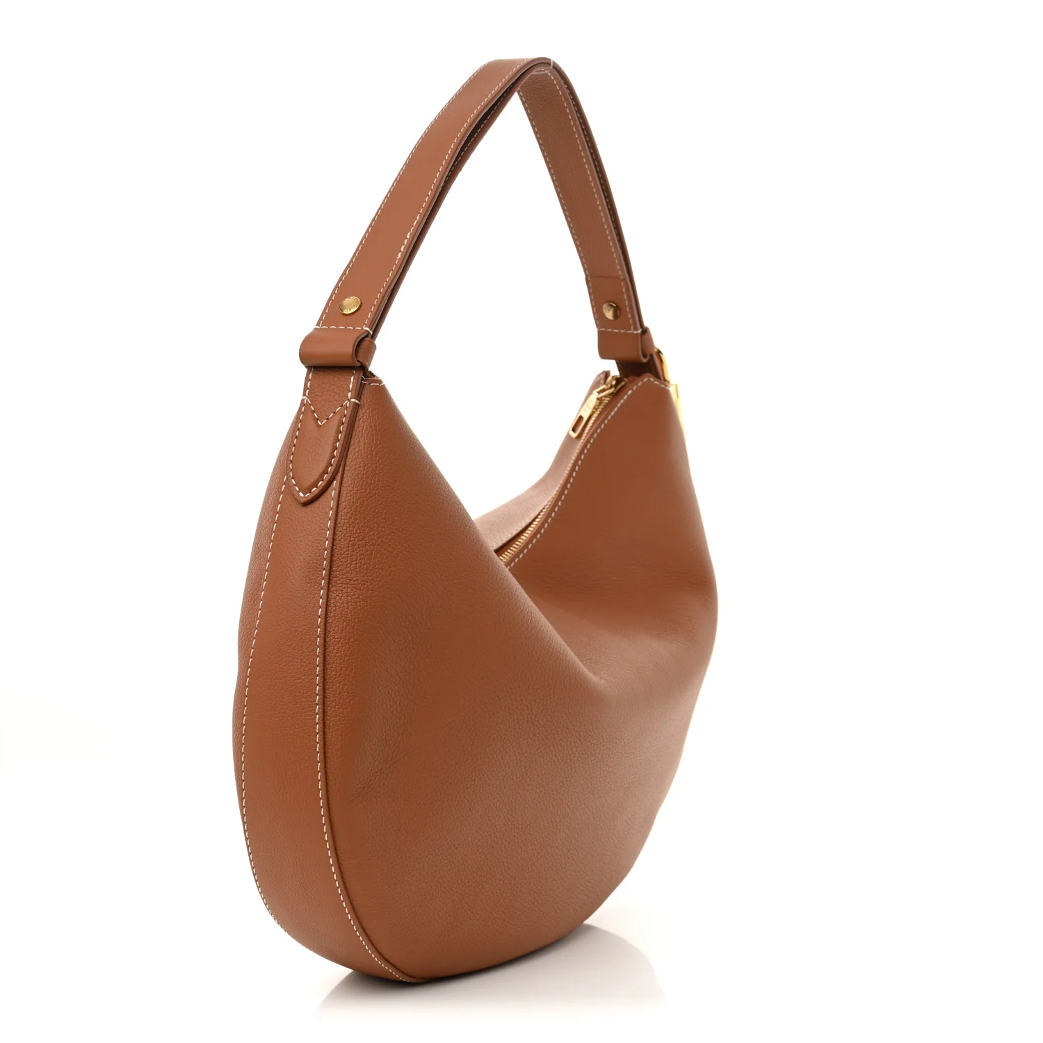 Calfskin Low Key Cookie MM Cognac - Image 4