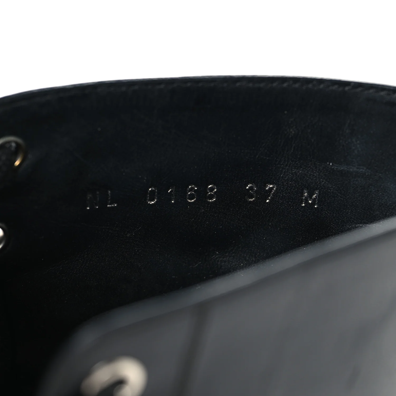 Calfskin LV Black Heart Flat Ranger Boots 37 Black - Image 7