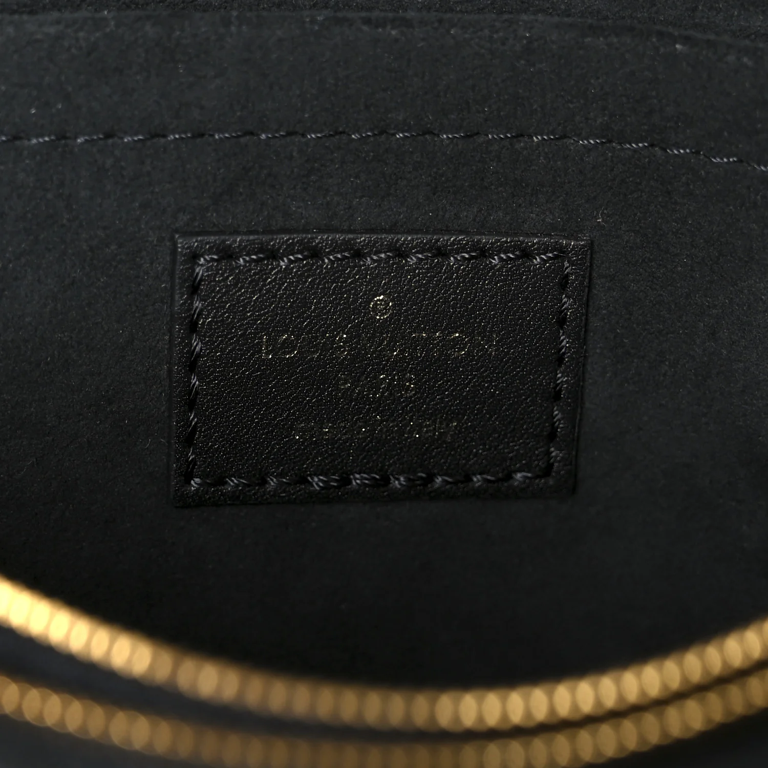 Calfskin LV New Wave Chain Bag Black - Image 6