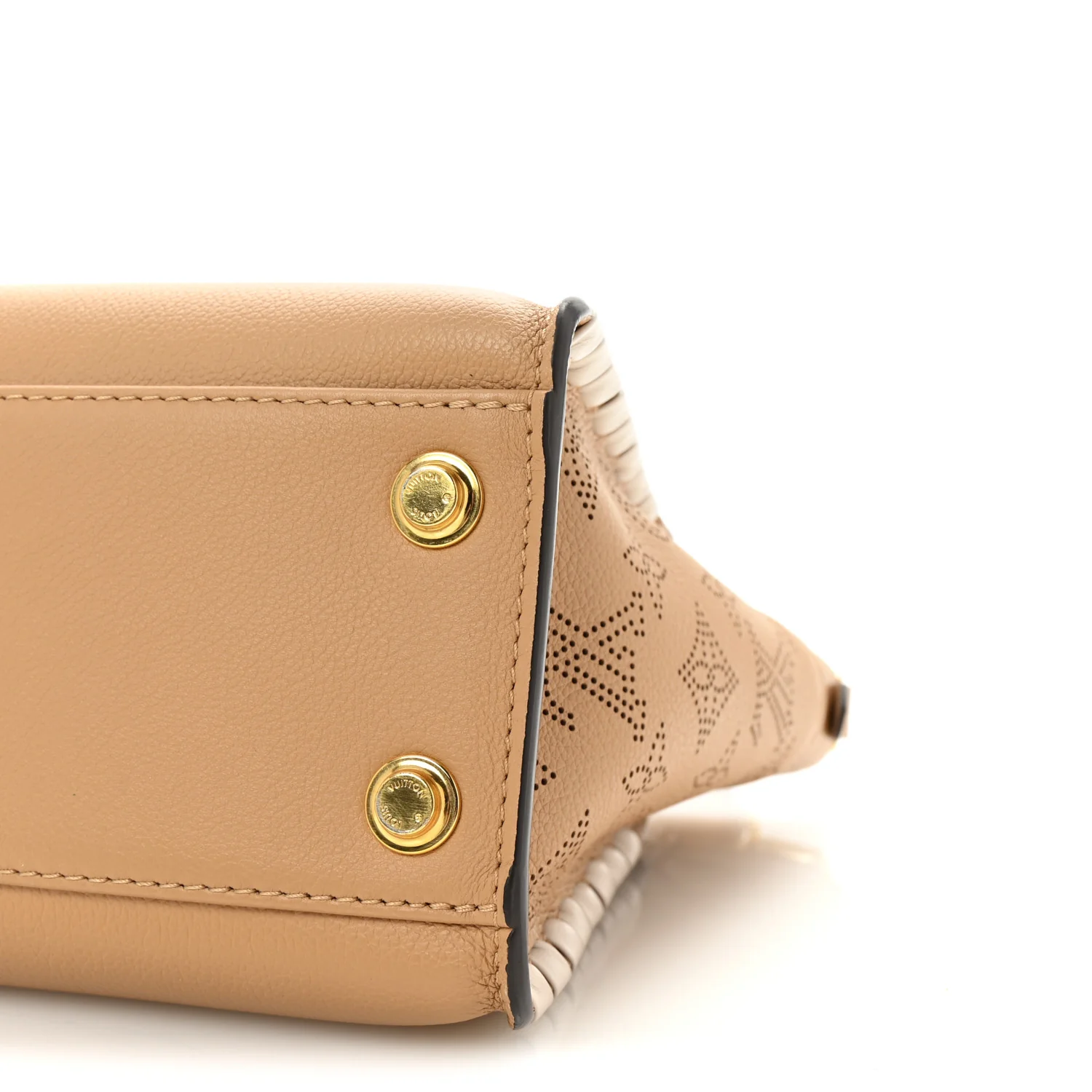 Calfskin Mahina Braided On My Side PM Arizona Brown - Image 9
