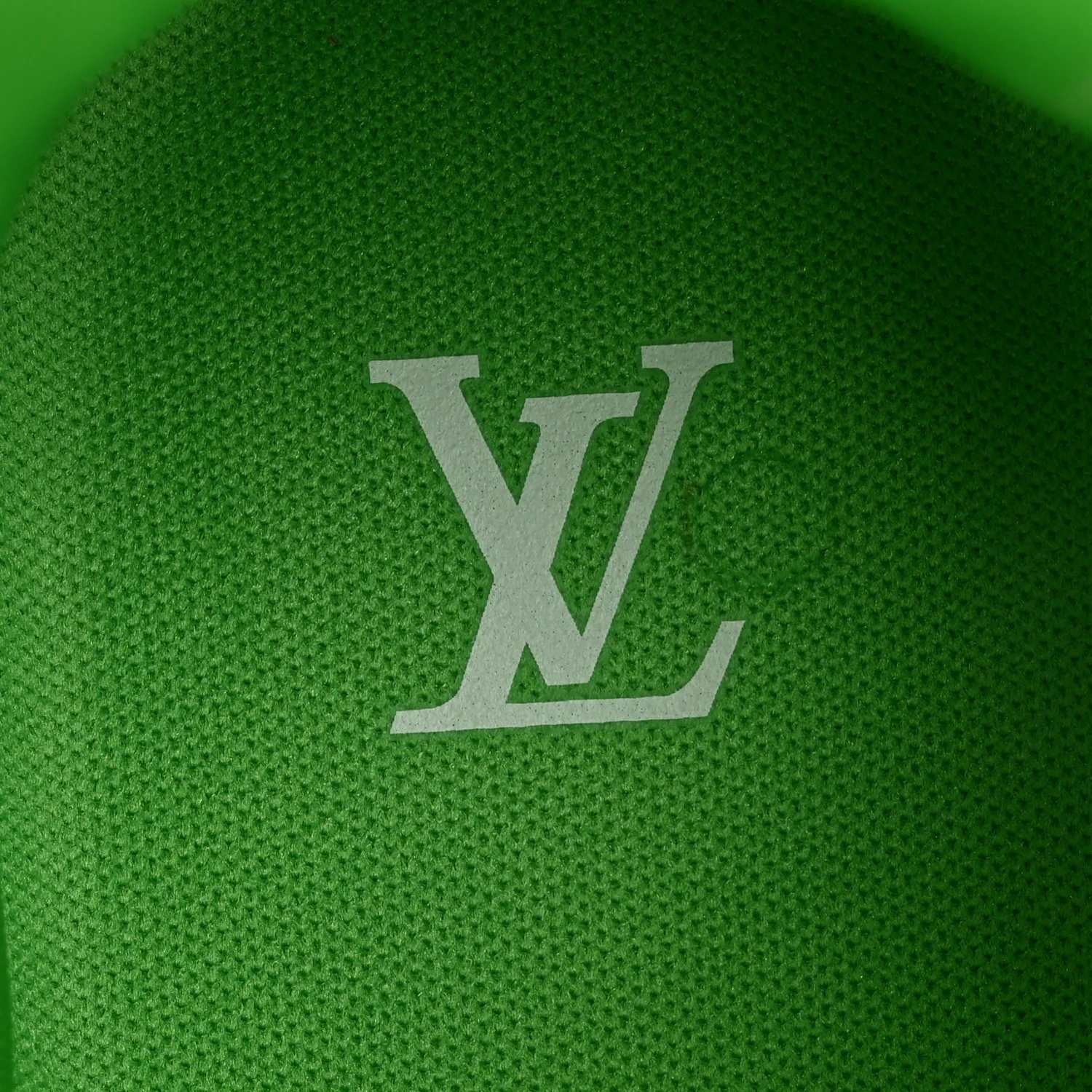 Calfskin Mens LV Skate Sneaker 9 Grey Green - Image 8