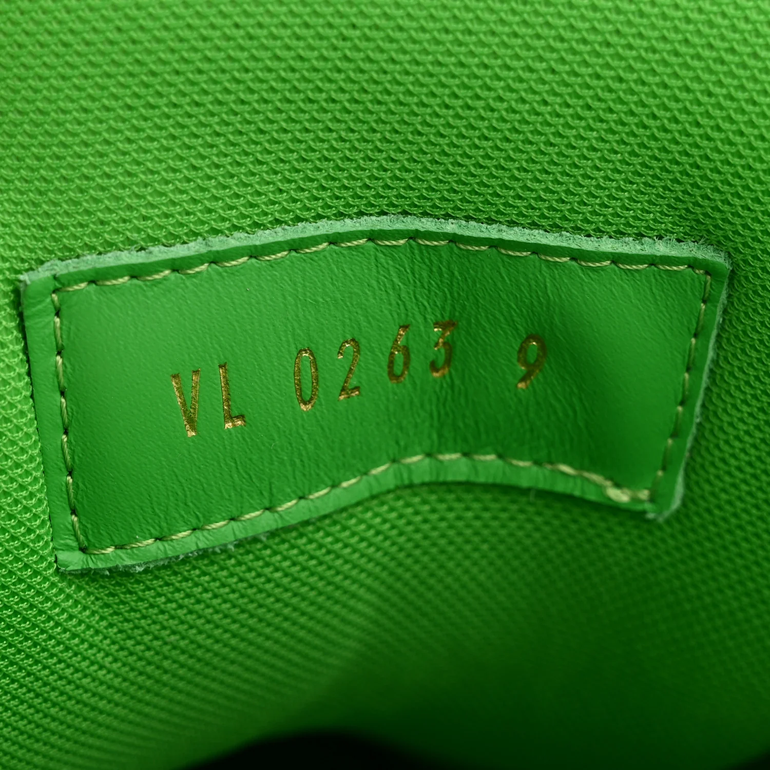 Calfskin Mens LV Skate Sneaker 9 Grey Green - Image 9