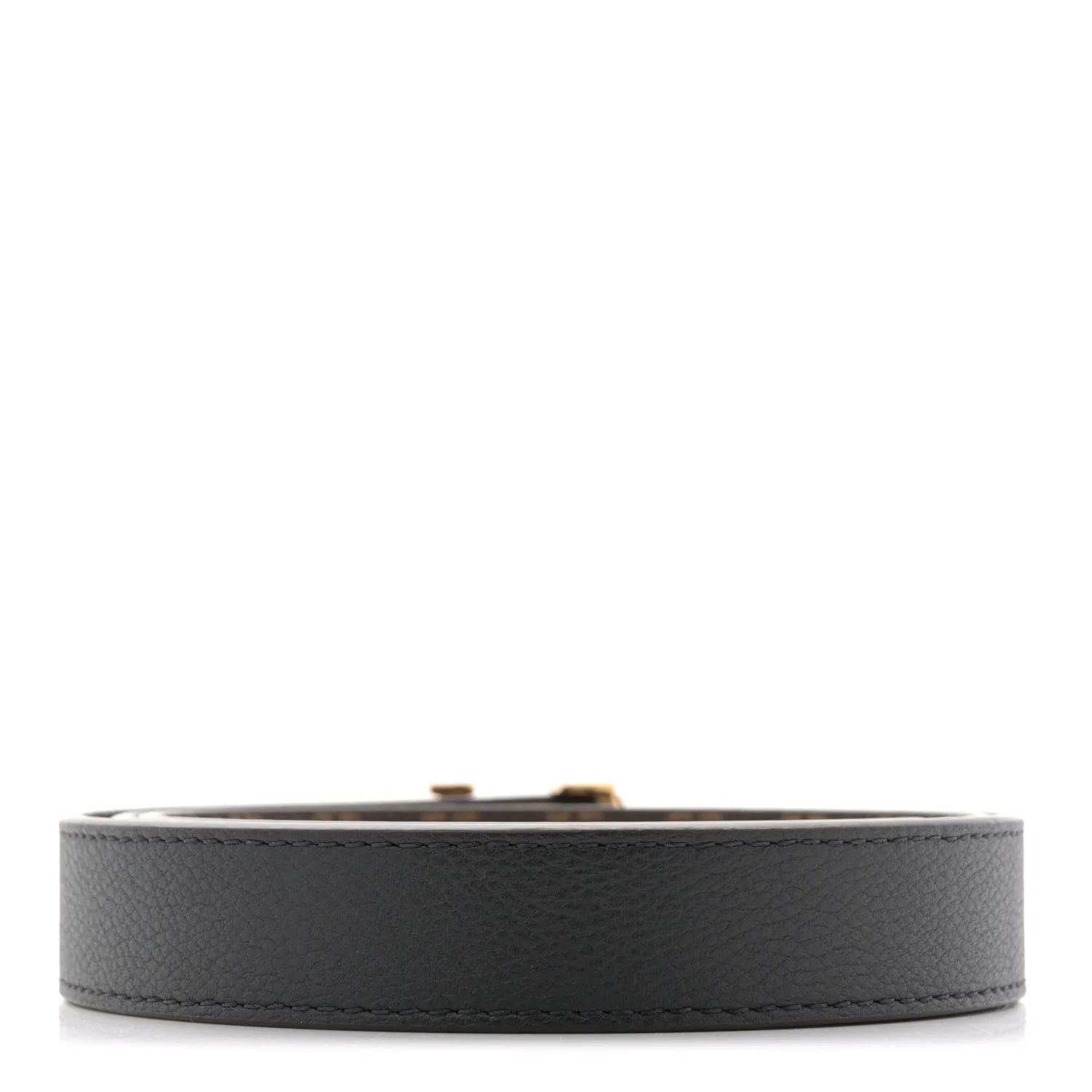 Calfskin Monogram 25mm LV Iconic Reversible Belt 90 36 Black - Image 2